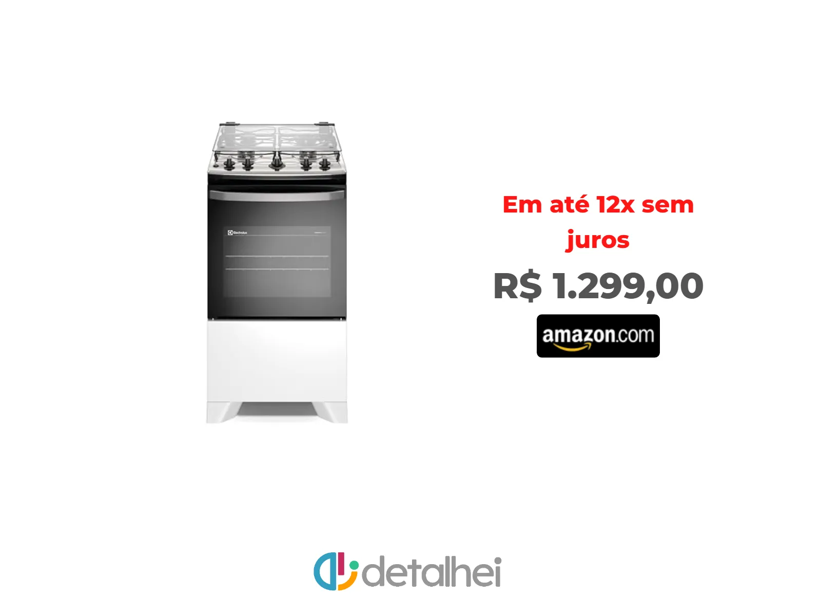 Foto do produto ❗Electrolux Fogão 4 bocas Electrolux Efficient Branco Mesa Inox, PerfectCook e VaporBake® (FE4IW) Bivolt<br/>#Amazon: <a href="https://harpy.me/NT-sYIRmRbmq" target="_blank" rel="nofollow">https://harpy.me/NT-sYIRmRbmq</a>