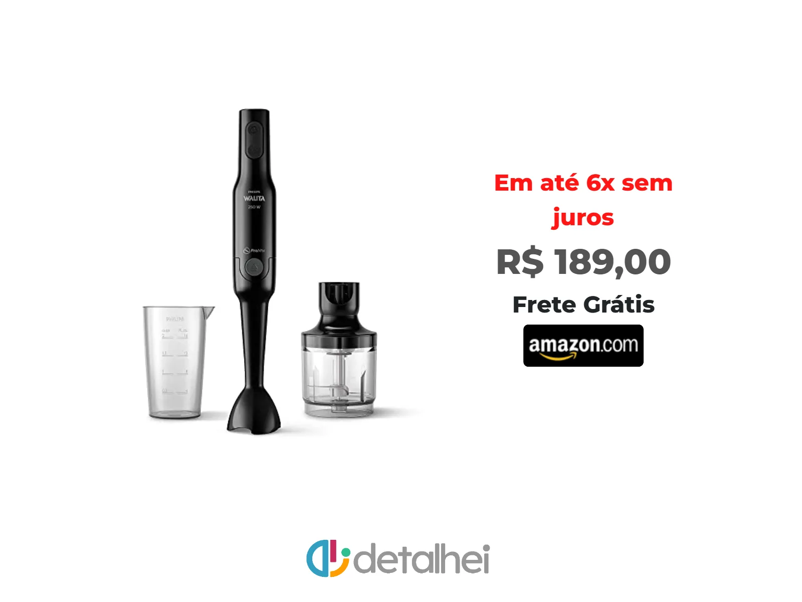 Foto do produto ❗Mixer Daily RI2532, Preto, 110v, Philips Walita<br/>#Amazon: <a href="https://harpy.me/VI3USqvSgoDv" target="_blank" rel="nofollow">https://harpy.me/VI3USqvSgoDv</a>