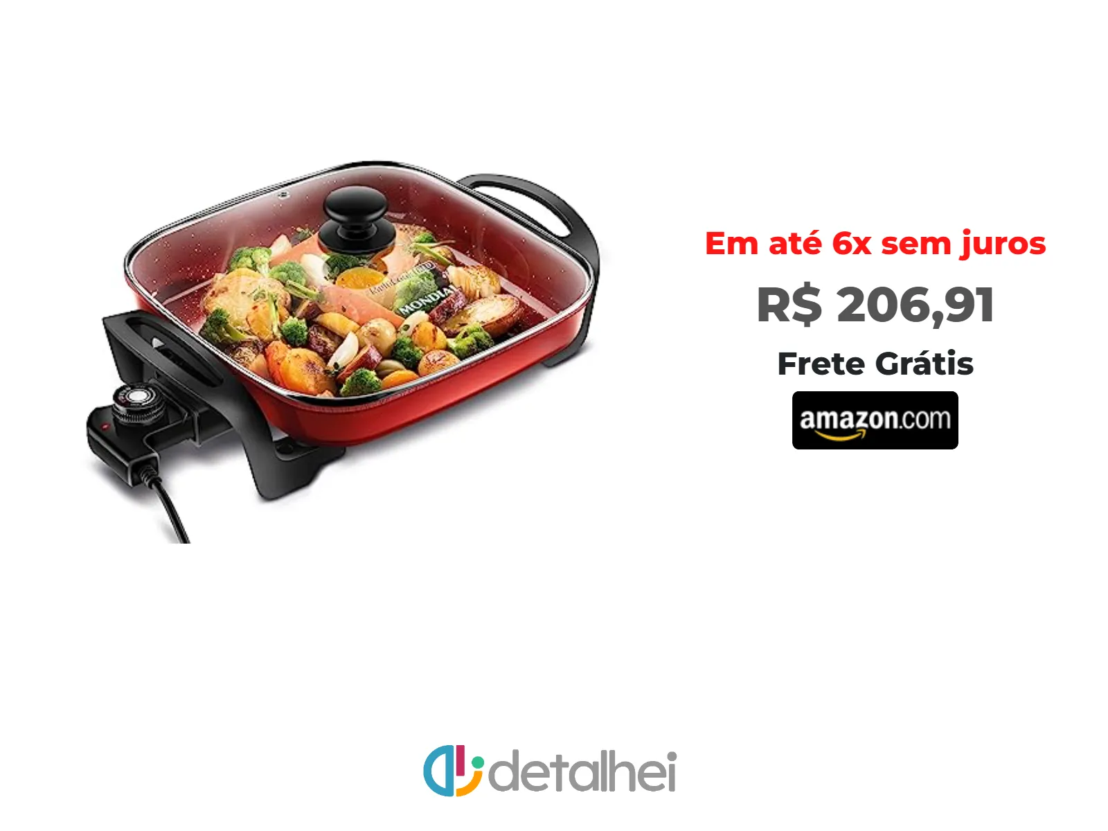 Foto do produto ❗MONDIAL Panela Elétrica Multicook Premium, Preto, 1200W, 110V - PE-49-RC<br/>#Amazon: <a href="https://harpy.me/W_IwdPMYmpxs" target="_blank" rel="nofollow">https://harpy.me/W_IwdPMYmpxs</a>