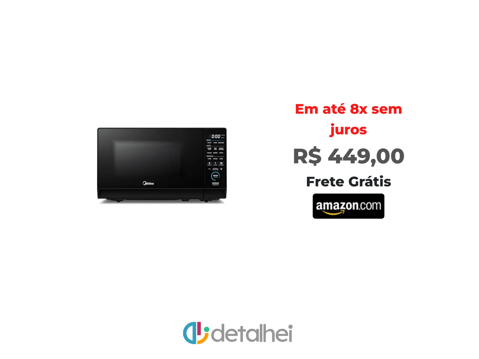 Foto do produto ❗Micro-ondas 20L Preto MasterCook Midea 110V<br/>#Amazon: <a href="https://harpy.me/4ilE9SS68UVw" target="_blank" rel="nofollow">https://harpy.me/4ilE9SS68UVw</a>