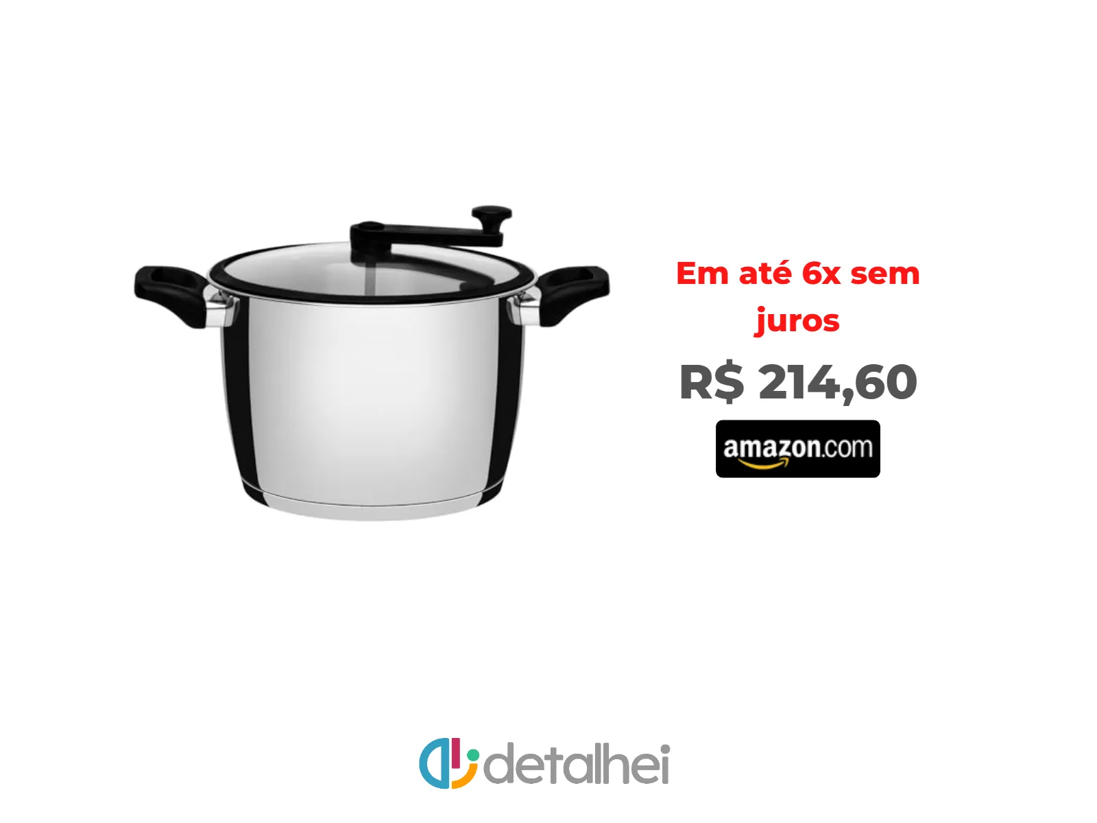 Foto do produto ❗Pipoqueira Tramontina Allegra em Aço Inox com Fundo Triplo e Tampa de Vidro com Borda de Silicone 22 cm 5,6 L<br/>#Amazon: <a href="https://harpy.me/6oBdRP4Zfo2K" target="_blank" rel="nofollow">https://harpy.me/6oBdRP4Zfo2K</a>