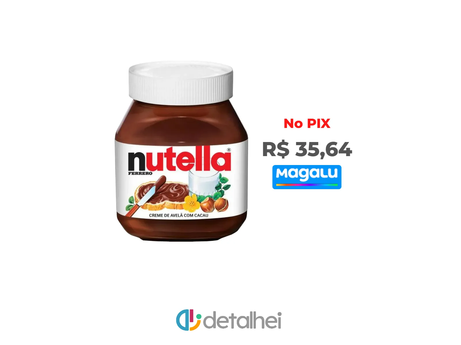 Foto do produto ❗Creme de Avelã com Cacau Nutella 650g<br/>#Magazine Luiza: <a href="https://harpy.me/spCIkNzs51ui" target="_blank" rel="nofollow">https://harpy.me/spCIkNzs51ui</a>