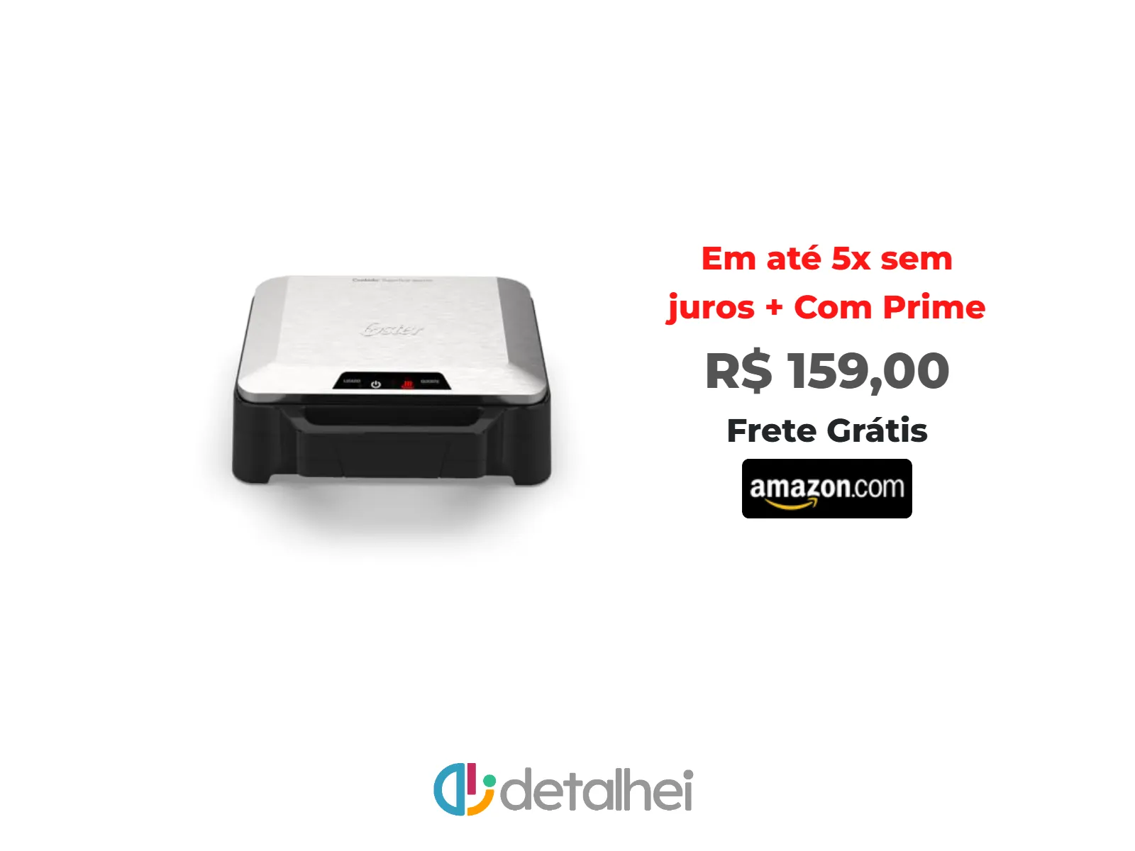 Foto do produto ❗Oster Sanduicheira Elétrica Inox, 1000W, OSAN500, 127V<br/>#Amazon: <a href="https://harpy.me/KJbIZjGxy6s0" target="_blank" rel="nofollow">https://harpy.me/KJbIZjGxy6s0</a>