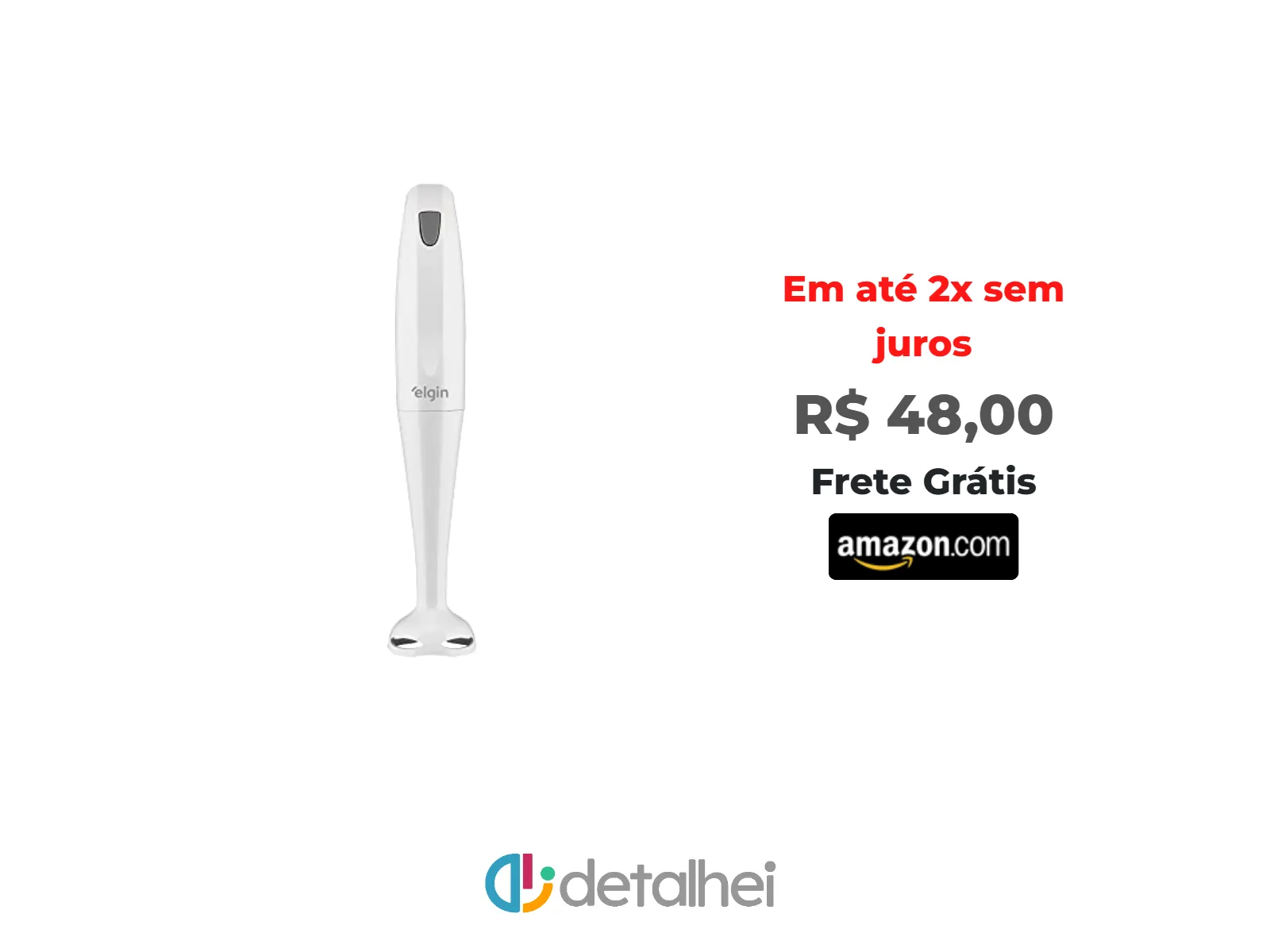 Foto do produto ❗Mixer de Mão 200W Elgin Compacto e Leve, ergonômico e fácil de limpar Branco 110v<br/>#Amazon: <a href="https://harpy.me/dkbkKFZ891Ym" target="_blank" rel="nofollow">https://harpy.me/dkbkKFZ891Ym</a>