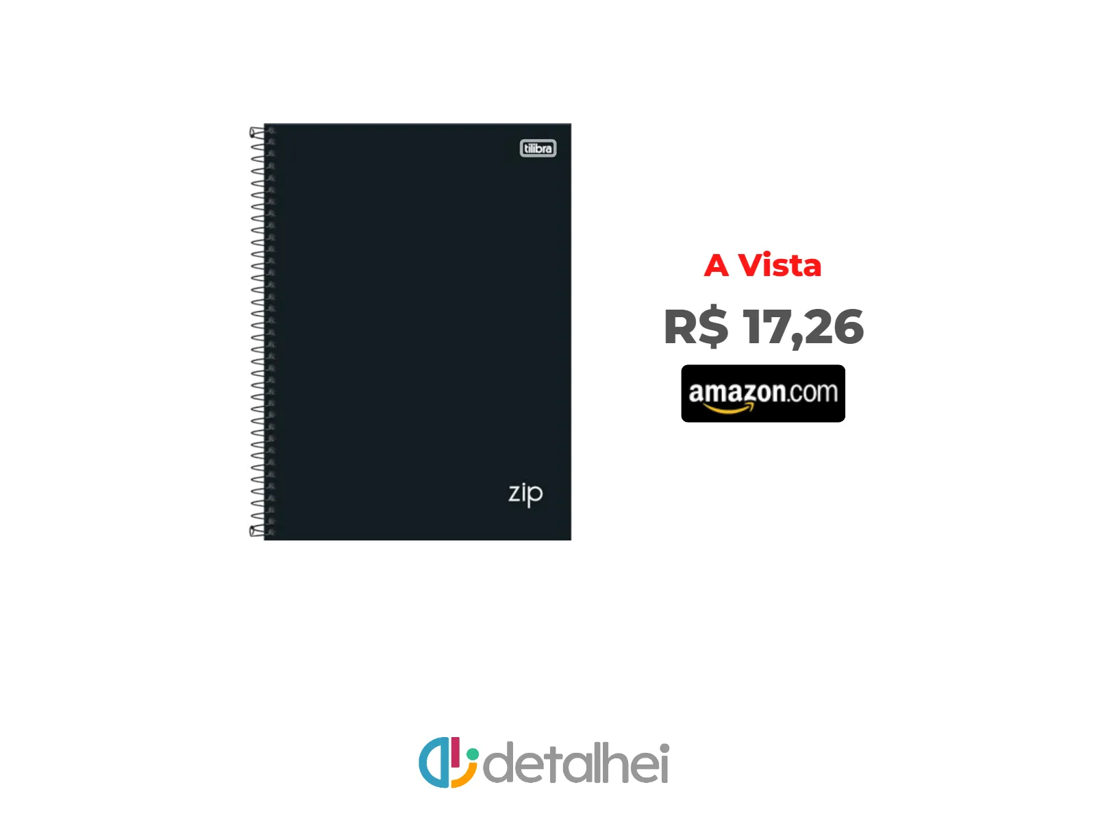 Foto do produto ❗Tilibra 305421 Universitário 10 Matérias Zip - Caderno Espiral, Capa Dura, 160 Folhas, Preto<br/>#Amazon: <a href="https://harpy.me/zh7BU_xle_dP" target="_blank" rel="nofollow">https://harpy.me/zh7BU_xle_dP</a>