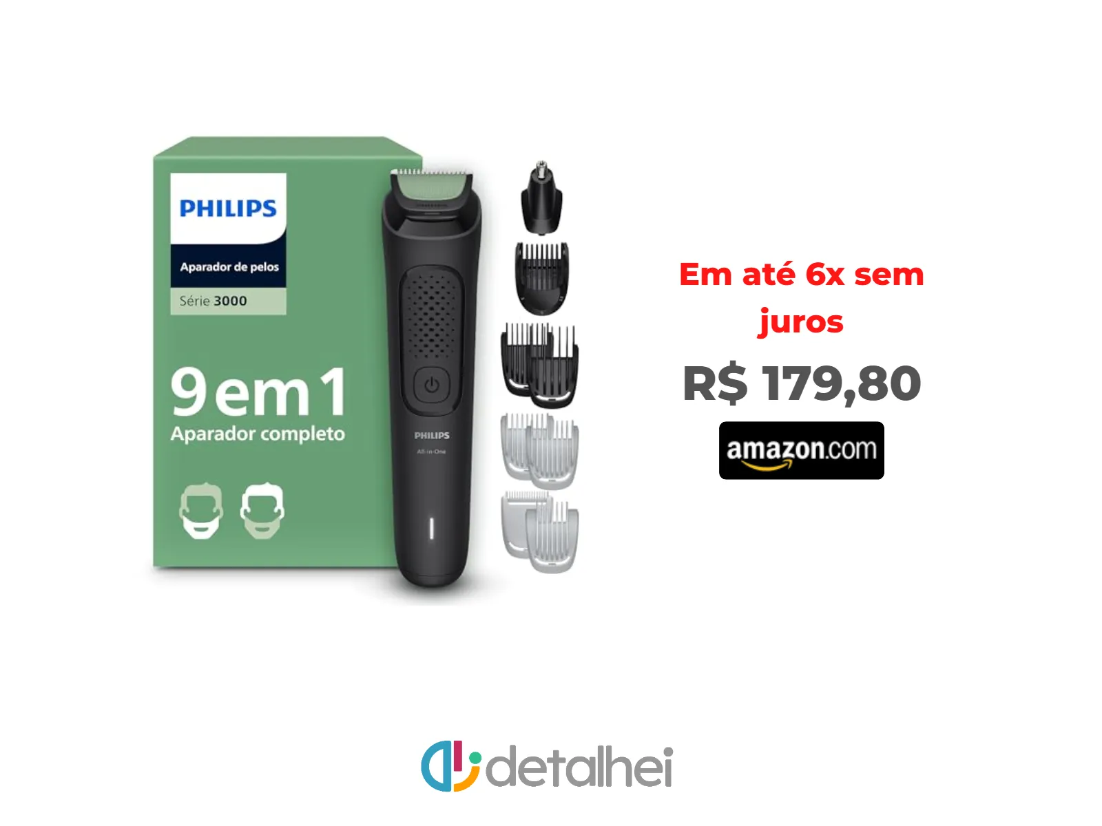Foto do produto ❗PHILIPS Multigroom Aparador de Pelos 9 em 1, Bivolt - MG3927/15<br/>#Amazon: <a href="https://harpy.me/BDlOa_PLkF6e" target="_blank" rel="nofollow">https://harpy.me/BDlOa_PLkF6e</a>