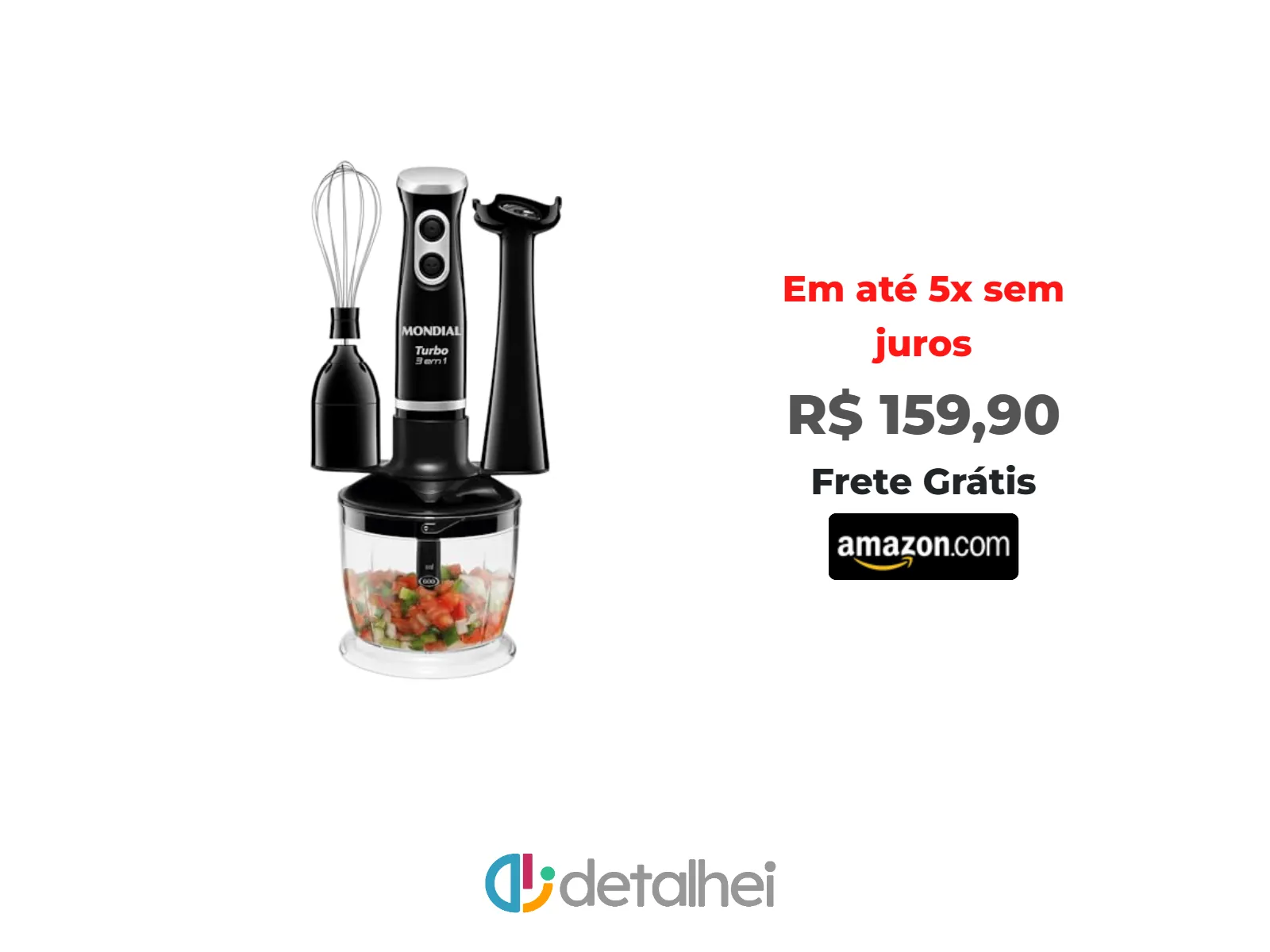 Foto do produto ❗MONDIAL Mixer Turbo 3 em 1, Preto, 500W, 110V - M-14<br/>#Amazon: <a href="https://harpy.me/_ID0LKeLd0KE" target="_blank" rel="nofollow">https://harpy.me/_ID0LKeLd0KE</a>