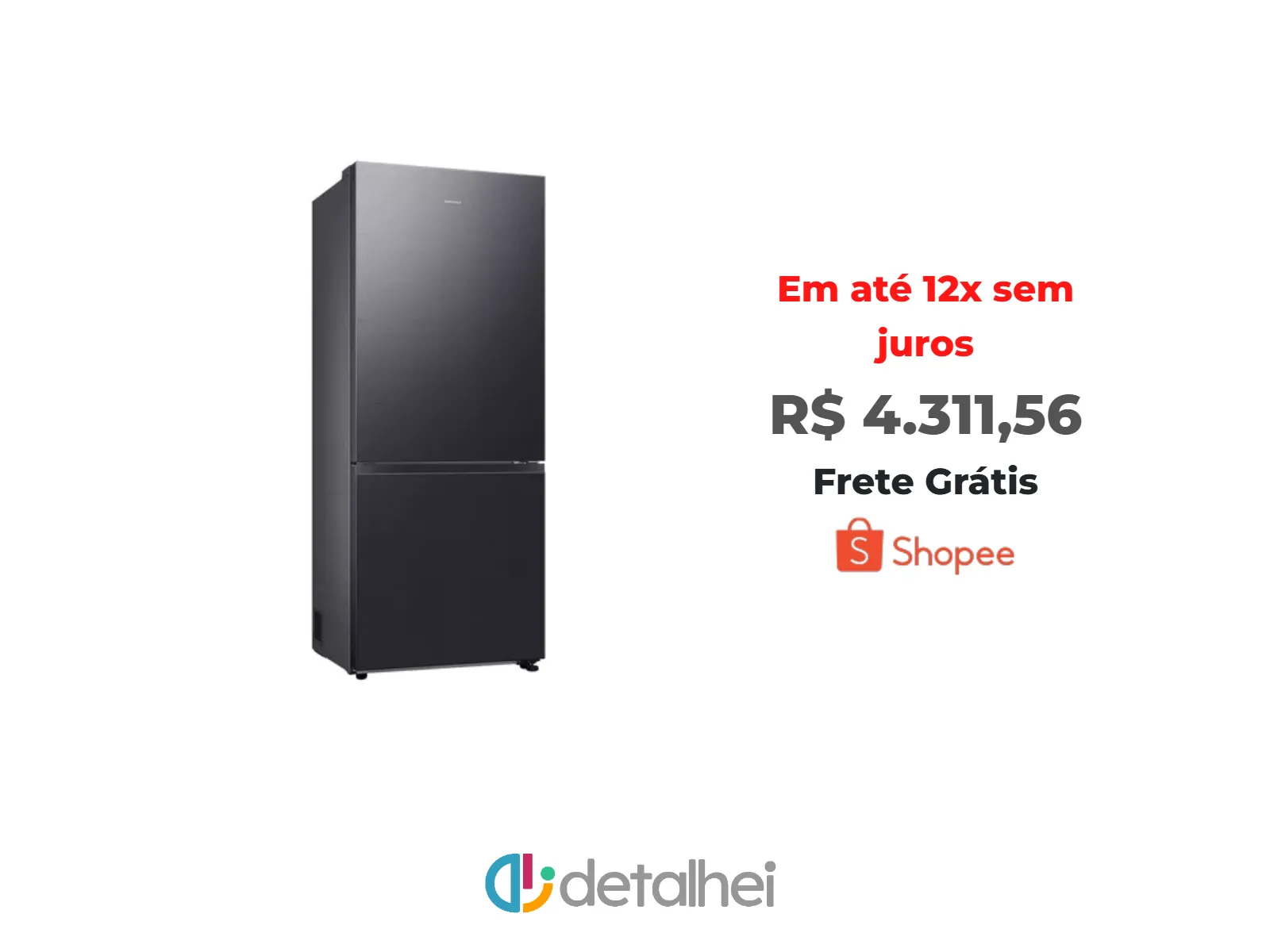Foto do produto ❗Geladeira Duplex Inverse Evolution SmartThings Samsung RB50 Black Inox 462L<br/>#Shopee: <a href="https://harpy.me/mPCRafU_vf9a" target="_blank" rel="nofollow">https://harpy.me/mPCRafU_vf9a</a>