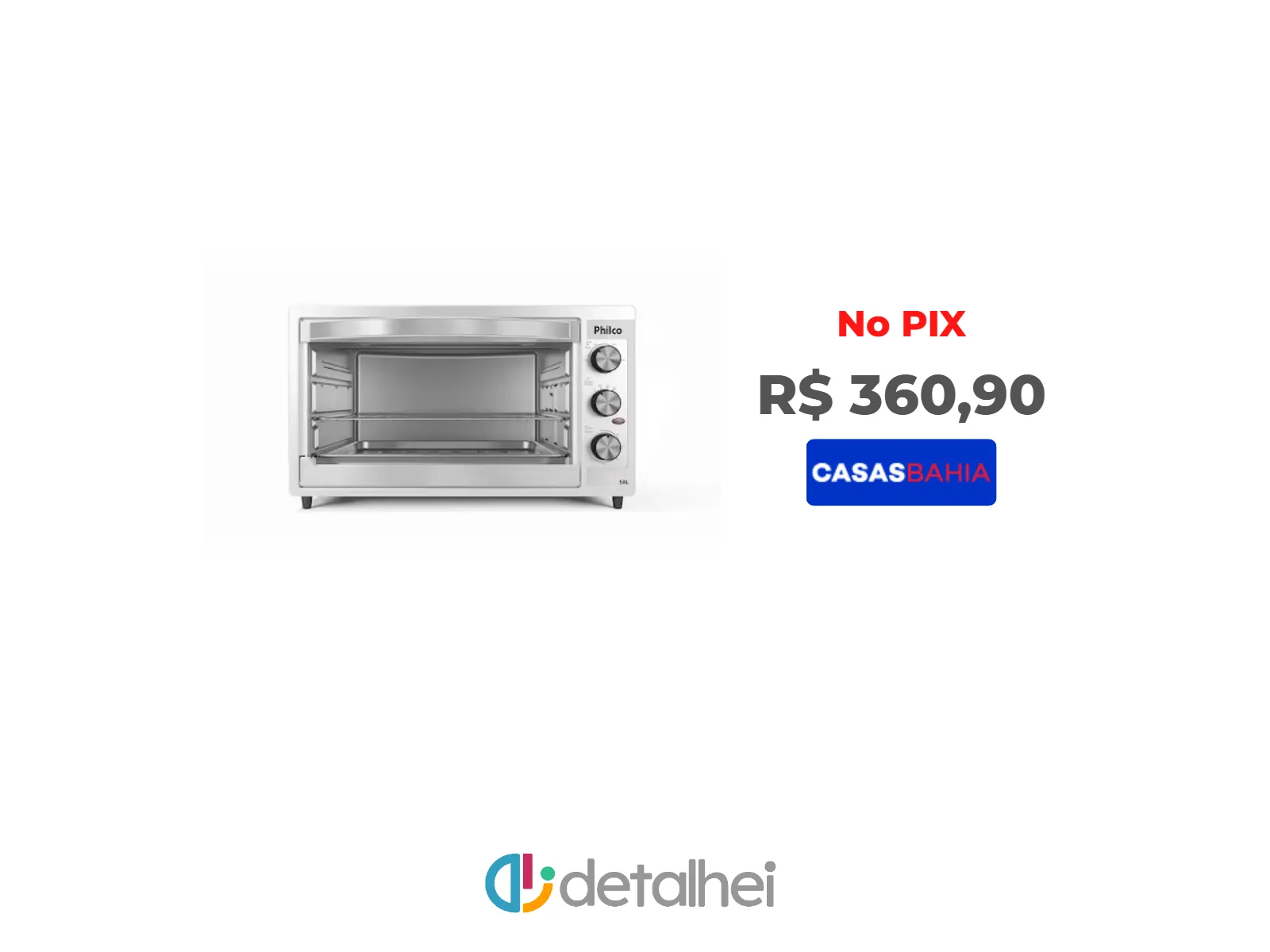 Foto do produto ❗Forno Elétrico 50L Philco PFE52B Dupla resistência - Forno Elétrico Philco 50L<br/>#Casas Bahia: <a href="https://harpy.me/C7FS4HXSxlQI" target="_blank" rel="nofollow">https://harpy.me/C7FS4HXSxlQI</a>