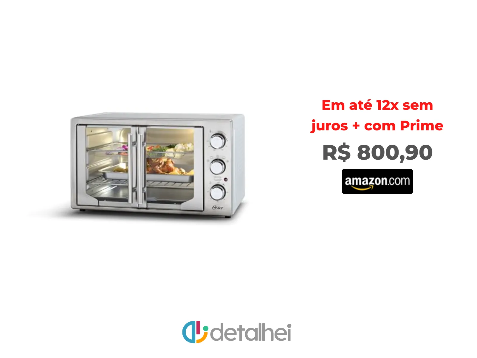 Foto do produto ❗Forno e Fritadeira Sem Óleo Oster 42L French Door 2 em 1-220V<br/>#Amazon: <a href="https://harpy.me/Um3foM-ki49M" target="_blank" rel="nofollow">https://harpy.me/Um3foM-ki49M</a>