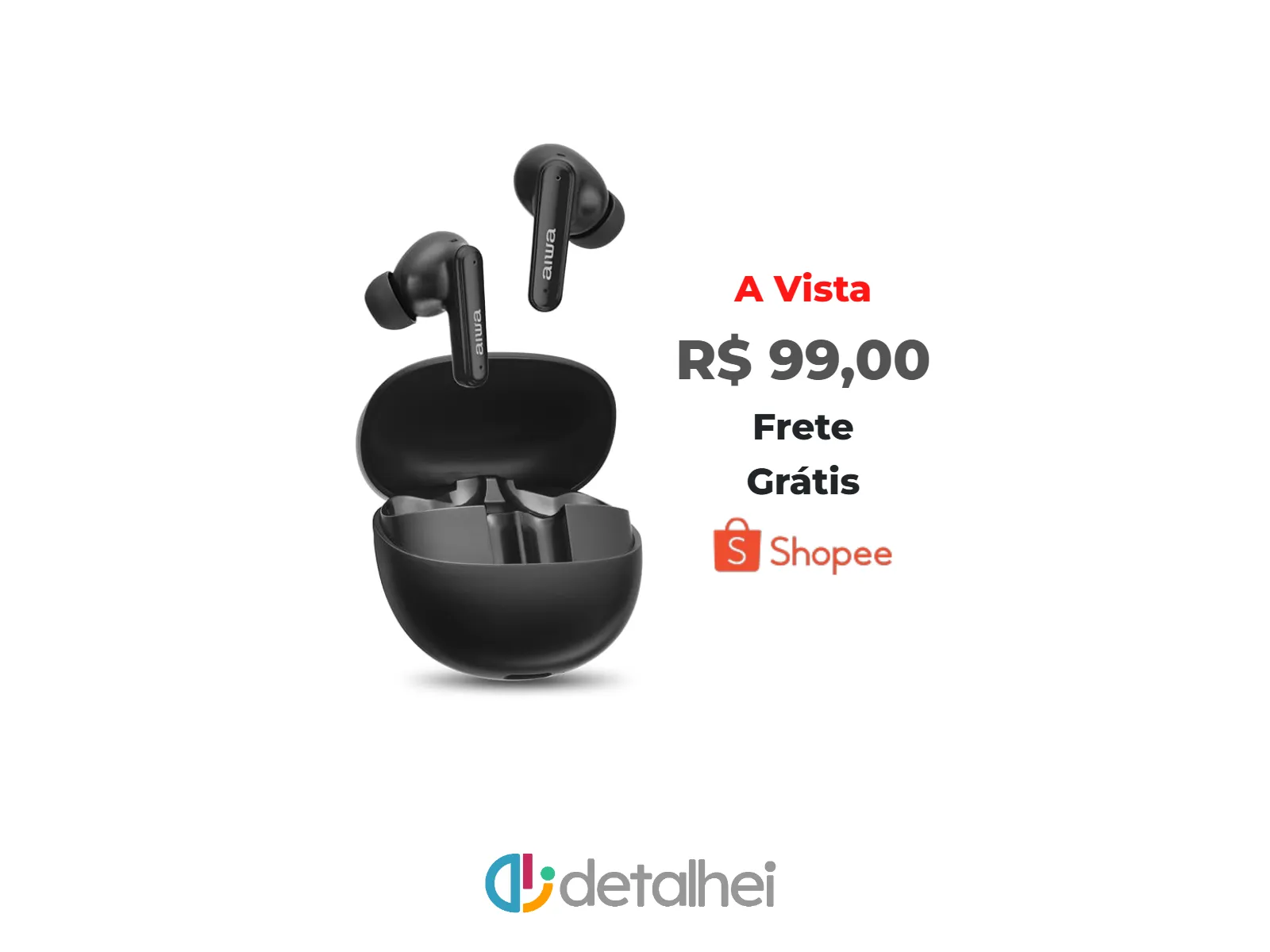 Foto do produto ❗Fone de Ouvido Bluetooth Aiwa Earbud AWS-EB-01-B Preto<br/>#Shopee: <a href="https://harpy.me/r_7ghIwA27Ge" target="_blank" rel="nofollow">https://harpy.me/r_7ghIwA27Ge</a>