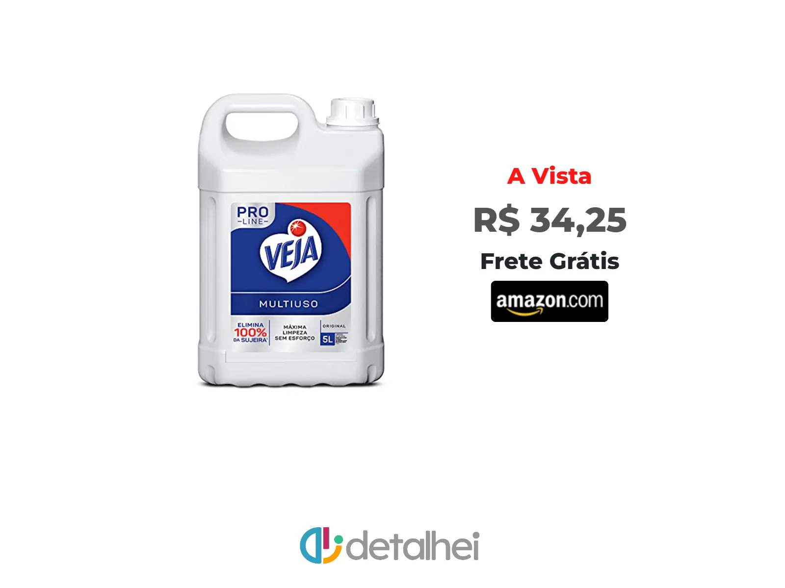 Foto do produto ❗Limpador Multiuso Veja PRO Line 5L Original, Veja<br/>#Amazon: <a href="https://harpy.me/ONKFV5IKS9A7" target="_blank" rel="nofollow">https://harpy.me/ONKFV5IKS9A7</a>