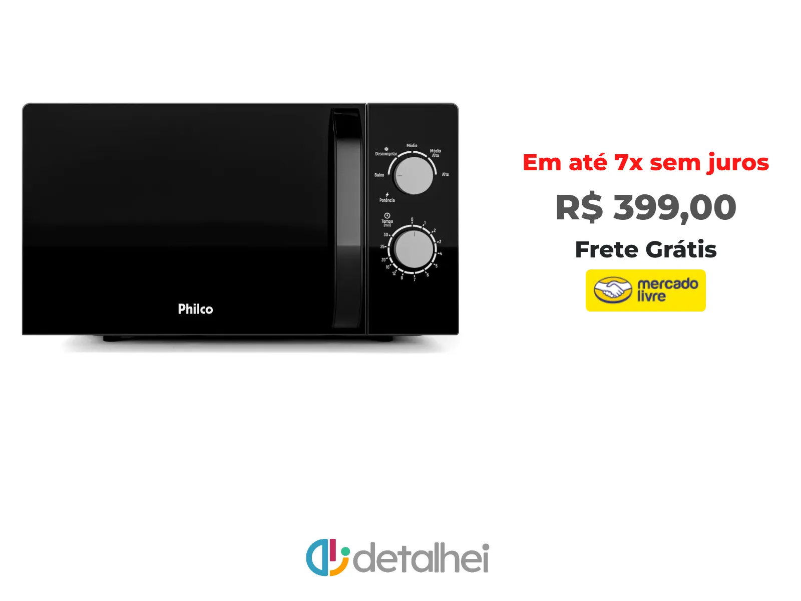 Foto do produto ❗Micro-ondas Philco 20L Preto Painel Mecânico PMO23M<br/>#Mercado Livre: <a href="https://harpy.me/ojseENFyCZ1E" target="_blank" rel="nofollow">https://harpy.me/ojseENFyCZ1E</a>