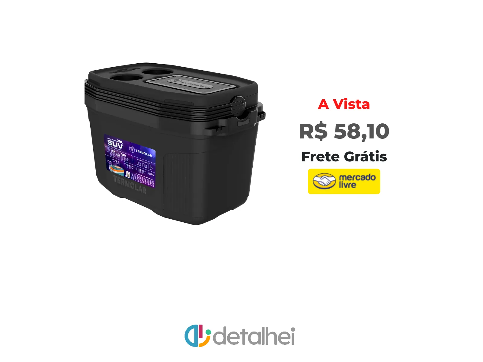 Foto do produto ❗Caixa Termica Suv Cooler Com Alça 20 Litros Praia Pesca Camping Cor Preto Termolar<br/>#Mercado Livre: <a href="https://harpy.me/f56cwN9qtOD-" target="_blank" rel="nofollow">https://harpy.me/f56cwN9qtOD-</a>
