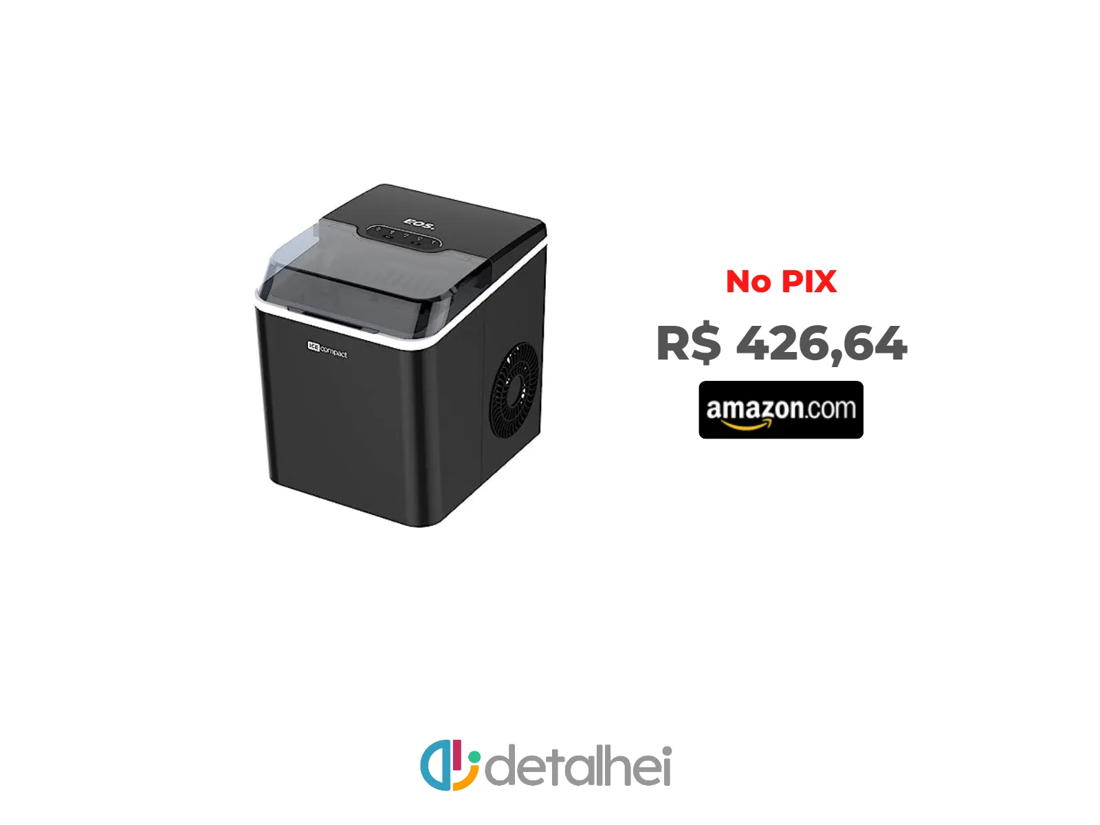 Foto do produto ❗Máquina de Gelo EOS 12kg Ice Compact Preto EMG04P 110V<br/>#Amazon: <a href="https://harpy.me/4iPRqcssNxKp" target="_blank" rel="nofollow">https://harpy.me/4iPRqcssNxKp</a>