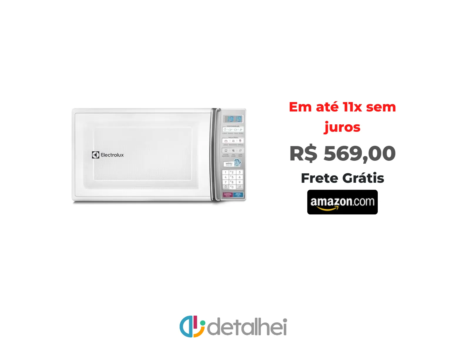 Foto do produto ❗Micro-ondas Electrolux 27L Branco com 55 receitas pré-programadas e Função Tira Odor (MB37R) 127V<br/>#Amazon: <a href="https://harpy.me/gcrdQMuTbBYs" target="_blank" rel="nofollow">https://harpy.me/gcrdQMuTbBYs</a>