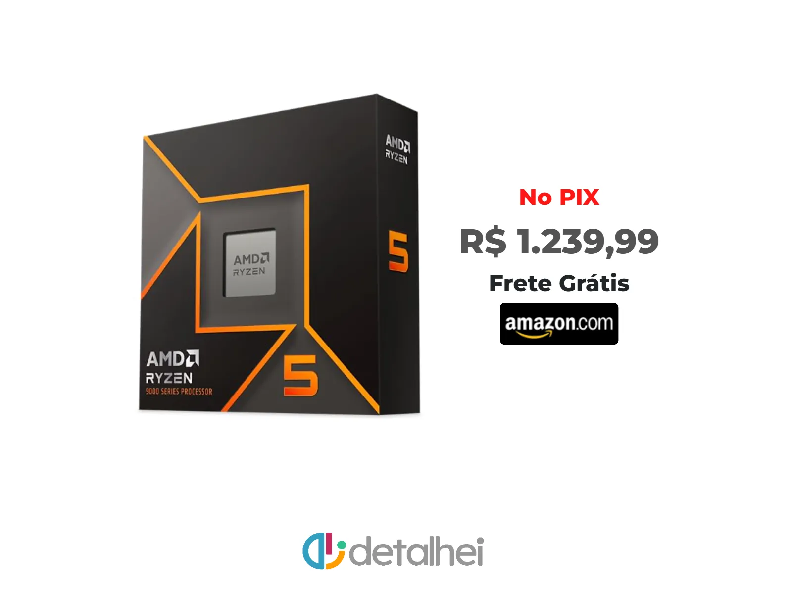 Foto do produto ❗Processador AMD Ryzen 5 9600X Box (AM5/ 6 Cores/ 12 Threads/ 5.4GHz/ 38MB Cache/Radeon Graphics/Sem Cooler)<br/>#Amazon: <a href="https://harpy.me/Dv4ibHRqishA" target="_blank" rel="nofollow">https://harpy.me/Dv4ibHRqishA</a>