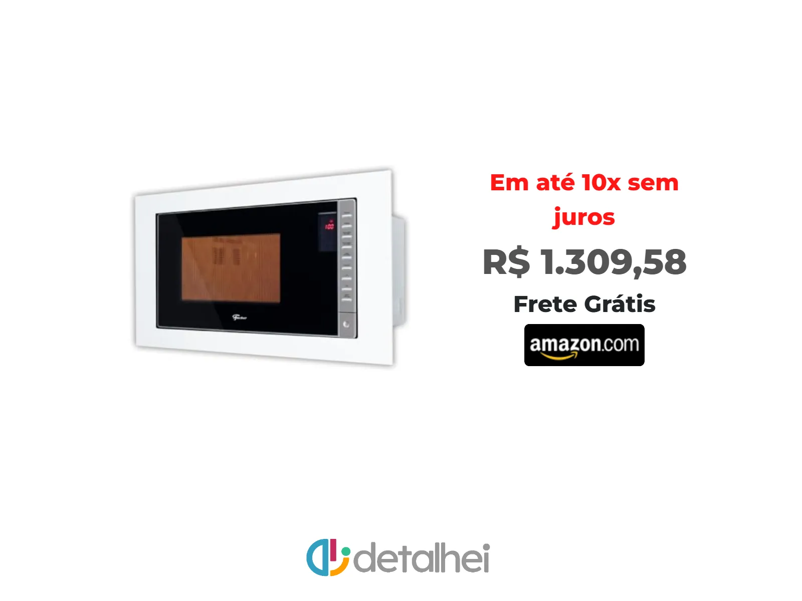 Foto do produto ❗FISCHER FORNO MICRO-ONDAS EMBUTIR 25L FIT LINE MOLDURA BRANCA 220V 34910-98442<br/>#Amazon: <a href="https://harpy.me/rbWrzwanvm4V" target="_blank" rel="nofollow">https://harpy.me/rbWrzwanvm4V</a>