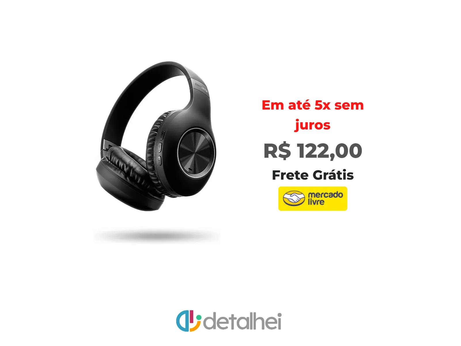 Foto do produto ❗Fone de Ouvido Headphone AIWA HP-02-B Bluetooth ANC Alta Definição<br/>#Mercado Livre: <a href="https://harpy.me/kIQthr_24W5R" target="_blank" rel="nofollow">https://harpy.me/kIQthr_24W5R</a>
