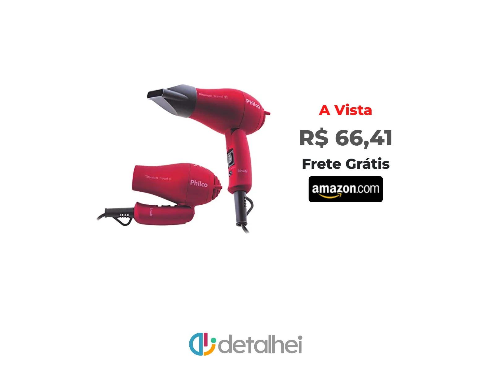 Foto do produto ❗SECADOR DE CABELOS TITANIUM TRAVEL<br/>#Amazon: <a href="https://harpy.me/fqB2984sUB3s" target="_blank" rel="nofollow">https://harpy.me/fqB2984sUB3s</a>