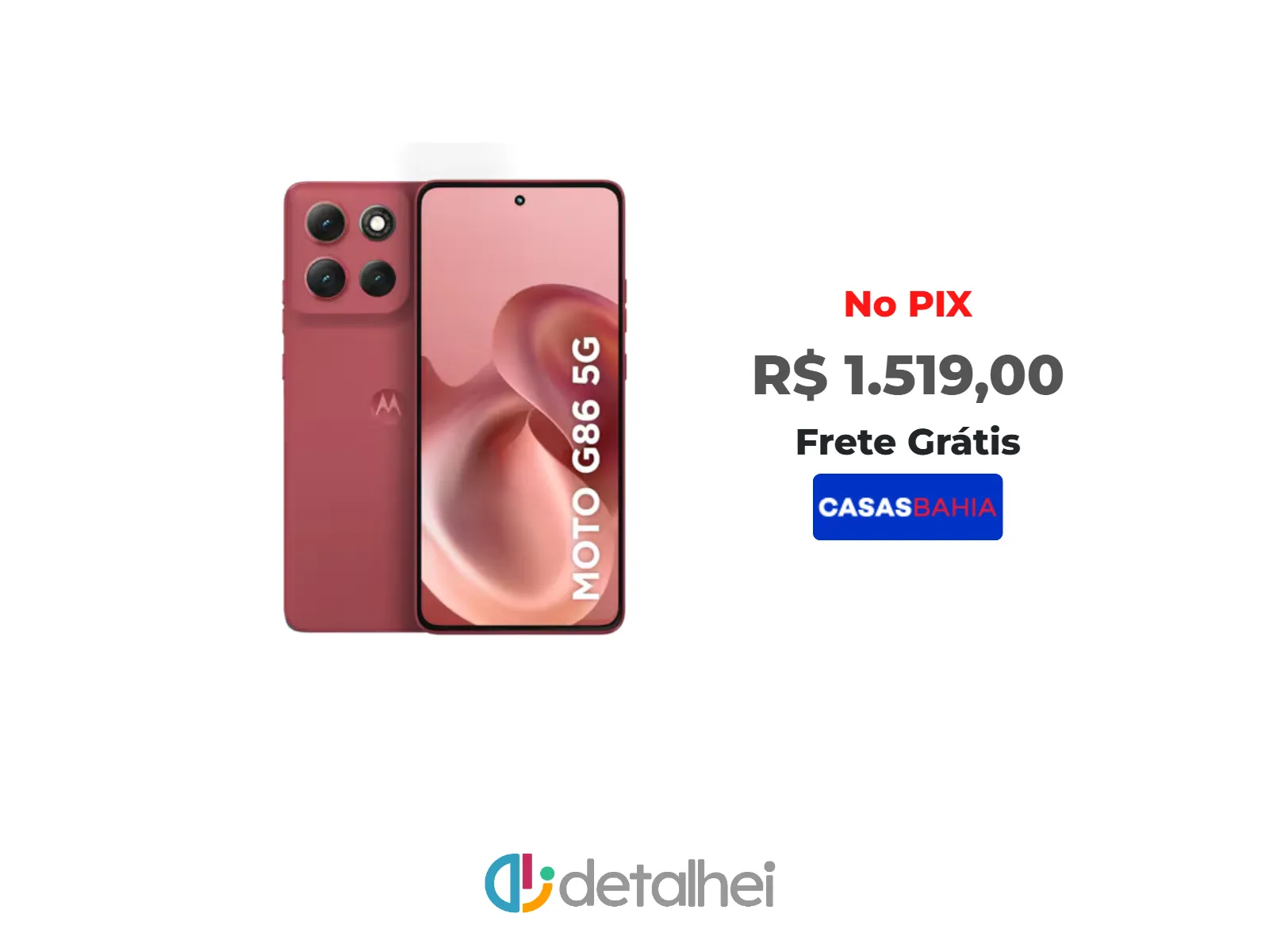 Foto do produto ❗Smartphone Motorola Moto G86 5G Tela 6.7" pOLED 256GB 8GB RAM Câmera 50MP 4K I Vermelho <br/>#Casas Bahia: <a href="https://harpy.me/TNxnu1OduE-C" target="_blank" rel="nofollow">https://harpy.me/TNxnu1OduE-C</a>