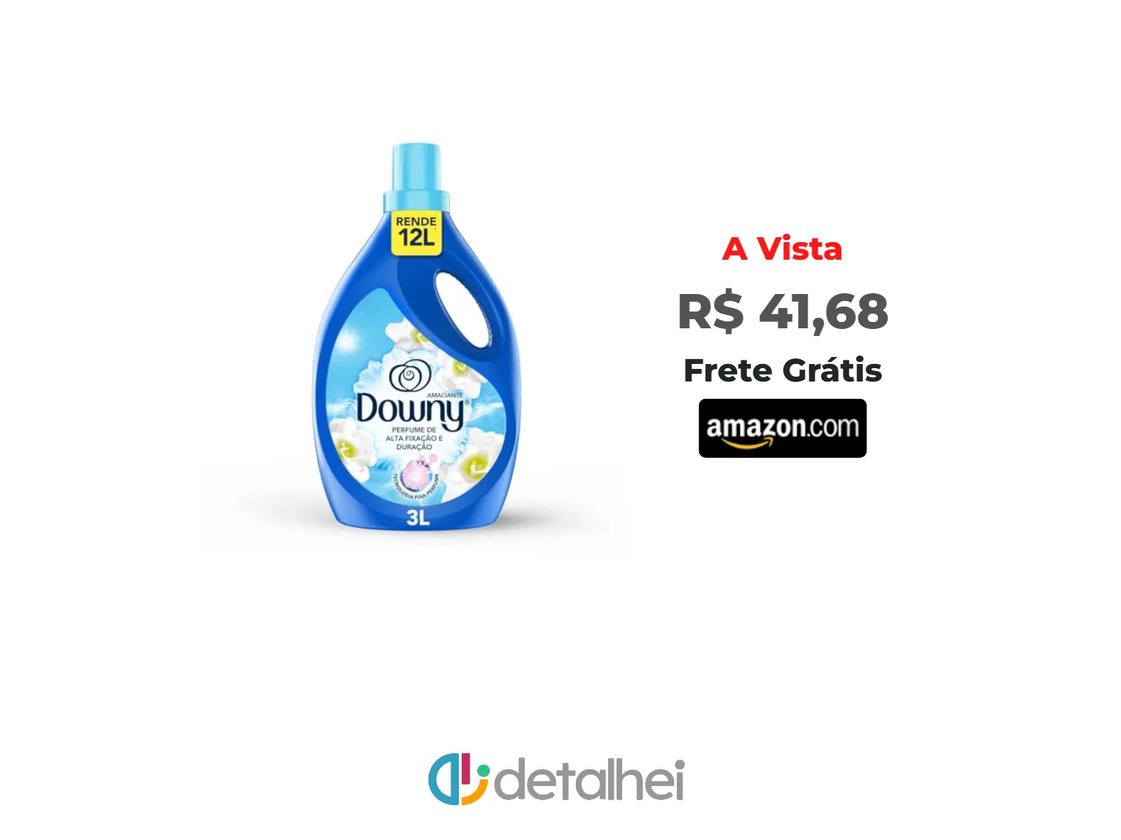Foto do produto ❗Downy Amaciante Concentrado Brisa Suave 3L, Rende 12L, Perfume Suave com Notas de Jazmin e Algodão<br/>#Amazon: <a href="https://harpy.me/aoMTbUXwarQN" target="_blank" rel="nofollow">https://harpy.me/aoMTbUXwarQN</a>