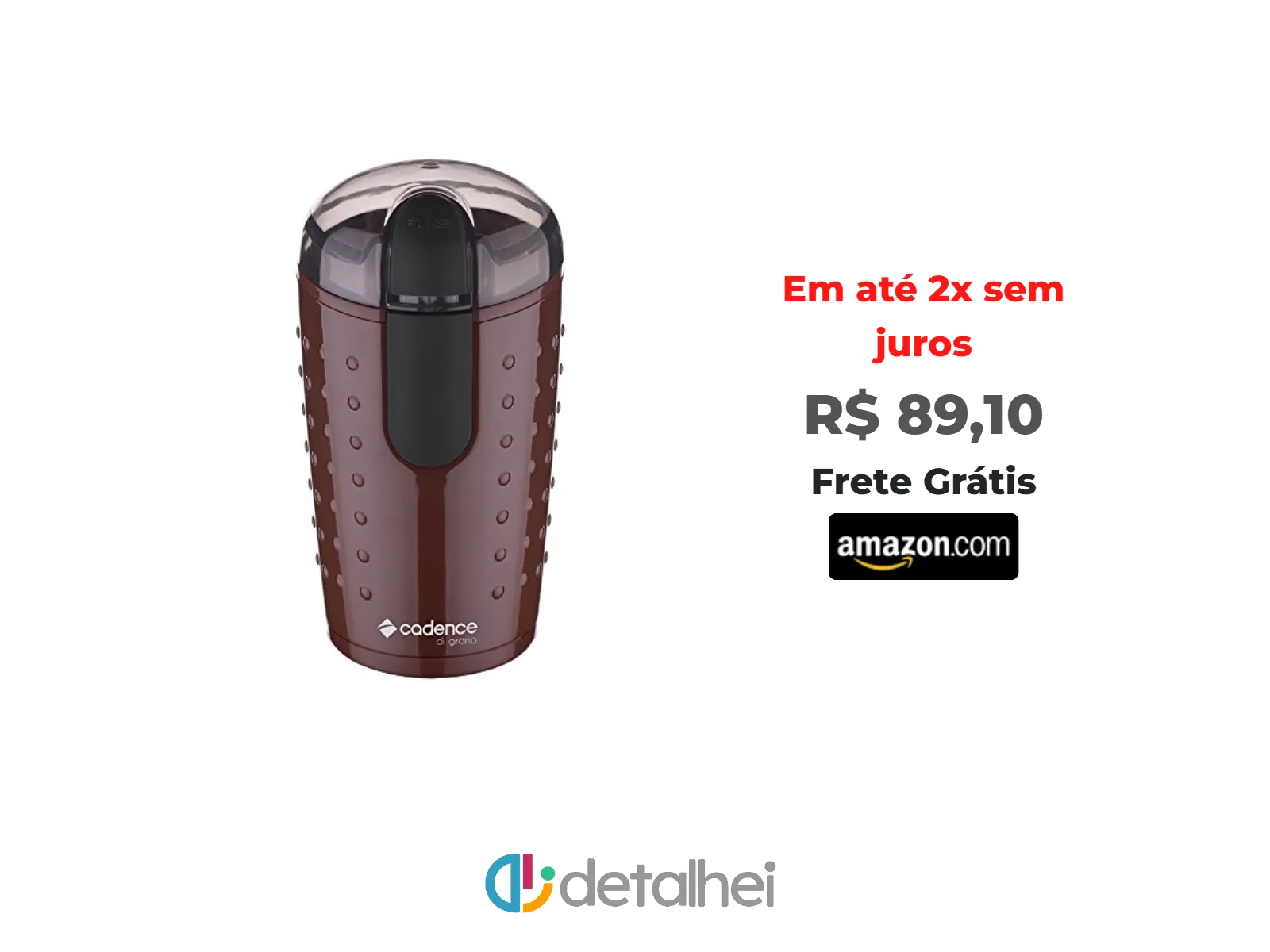 Foto do produto ❗Moedor de Café di Grano, Marrom, 110v, Cadence<br/>#Amazon: <a href="https://harpy.me/If0cWsCMho9q" target="_blank" rel="nofollow">https://harpy.me/If0cWsCMho9q</a>