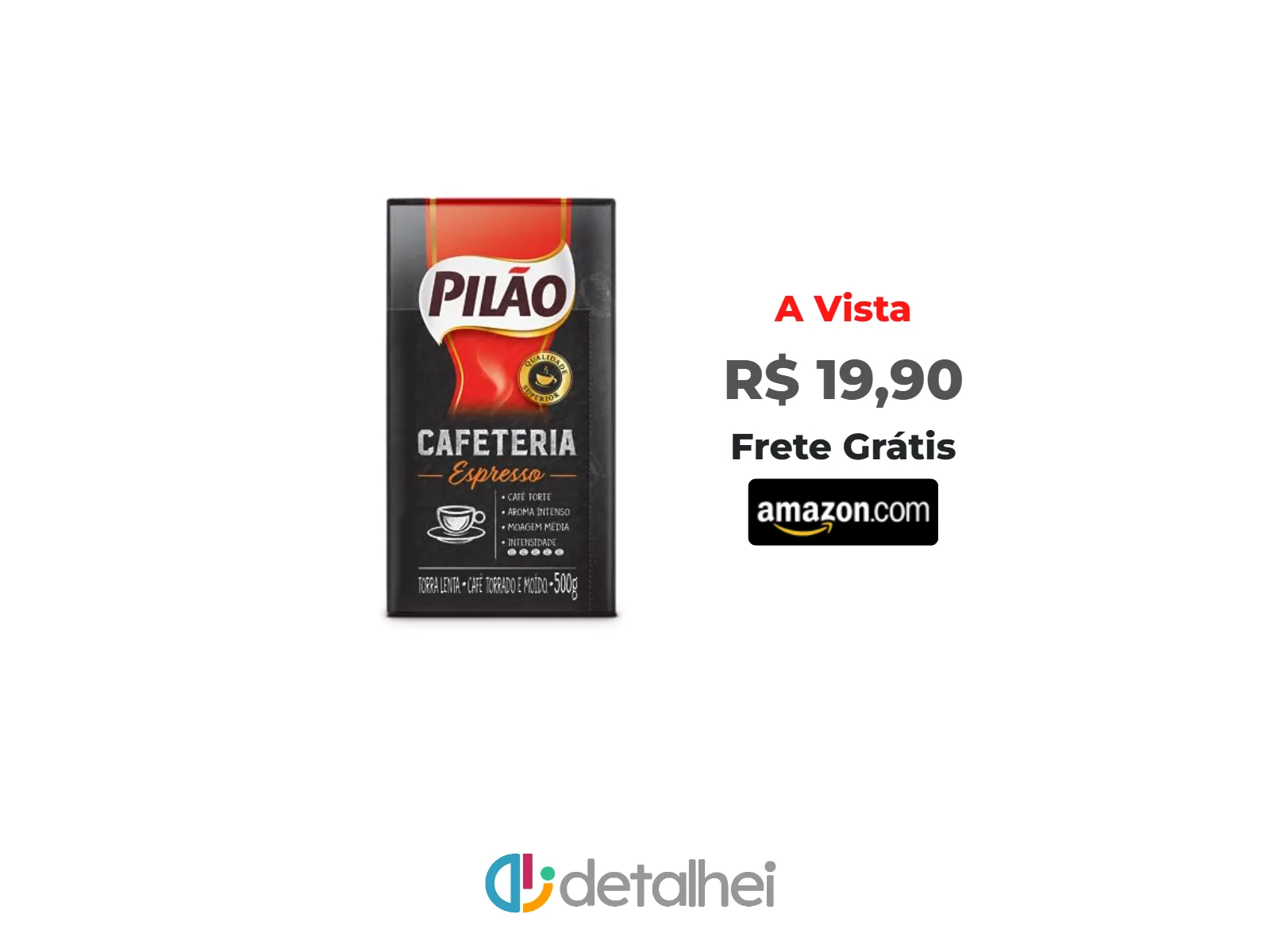 Foto do produto ❗Café Pilão Torrado e Moído Cafeteria Espresso, Torra Forte, Embalagem a Vácuo com 500g<br/>#Amazon: <a href="https://harpy.me/zFNhllLtm1u-" target="_blank" rel="nofollow">https://harpy.me/zFNhllLtm1u-</a>