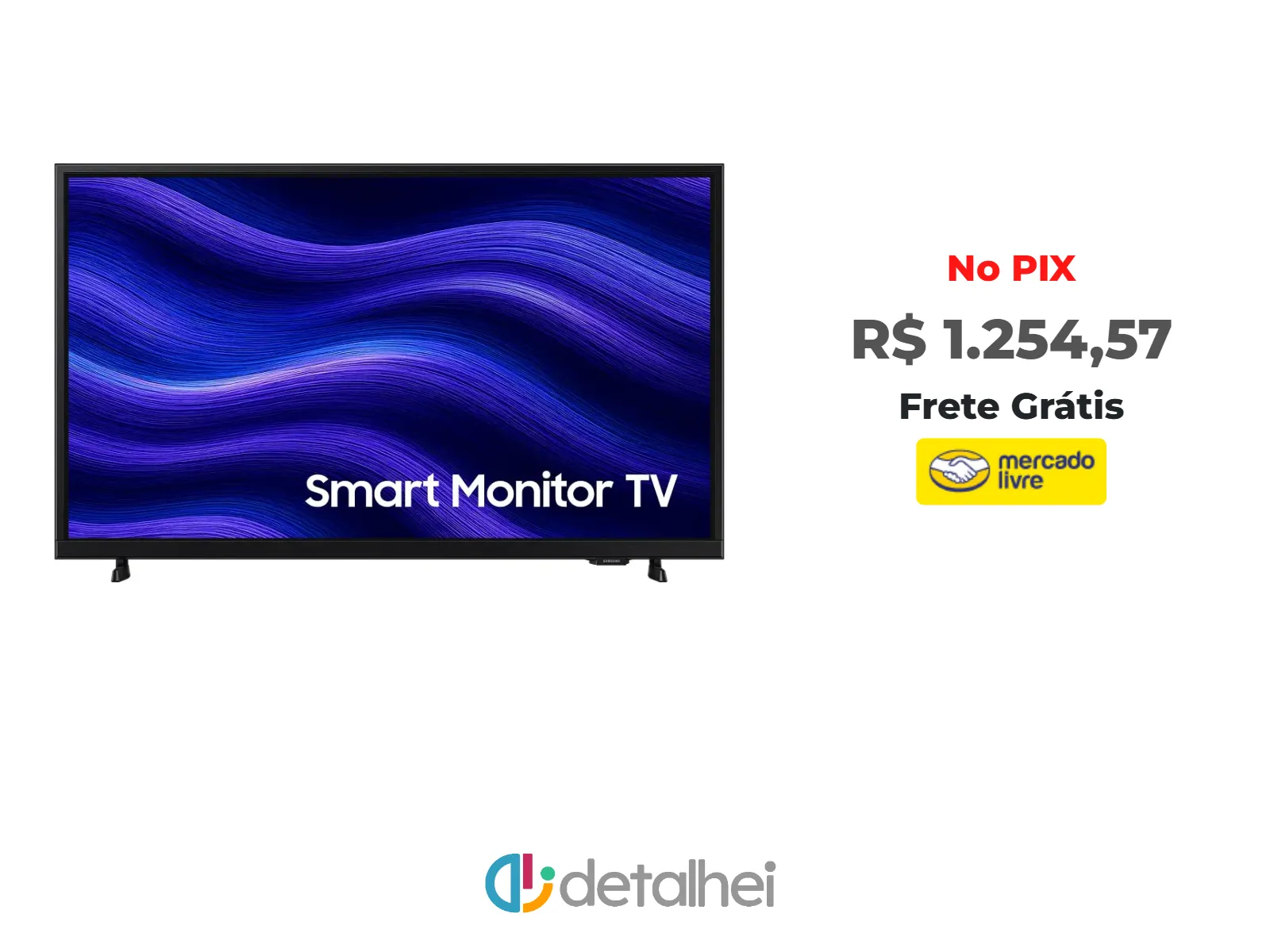 Foto do produto ❗Samsung Smart Monitor TV 43", HD, Plataforma Tizen<br/>#Mercado Livre: <a href="https://harpy.me/1ApSQHtszQMS" target="_blank" rel="nofollow">https://harpy.me/1ApSQHtszQMS</a>
