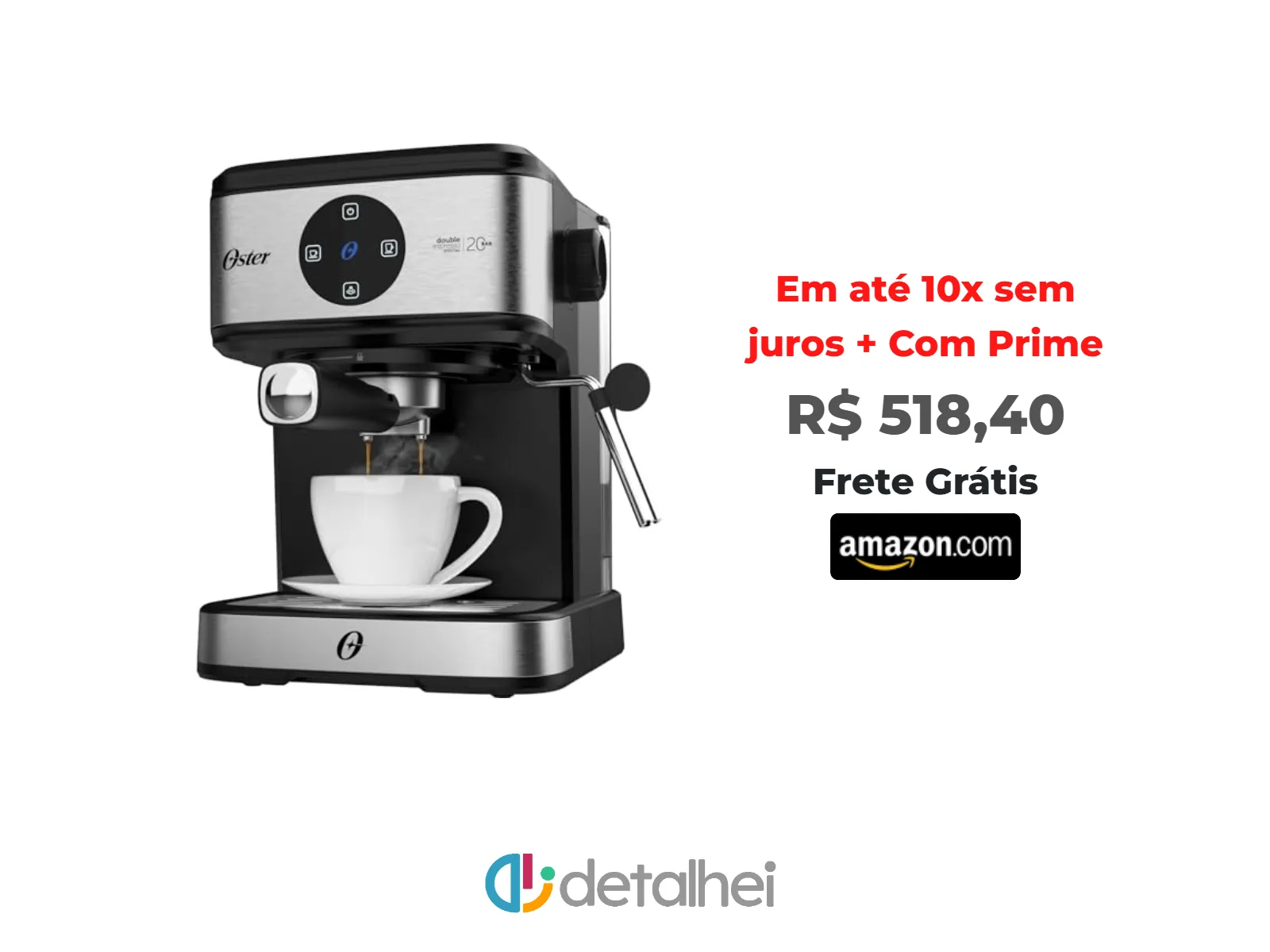 Foto do produto ❗CAFETEIRA ESPRESSO OSTER OCAF900 DIGITAL, 220V<br/>#Amazon: <a href="https://harpy.me/LdqYfoaXZmiR" target="_blank" rel="nofollow">https://harpy.me/LdqYfoaXZmiR</a>