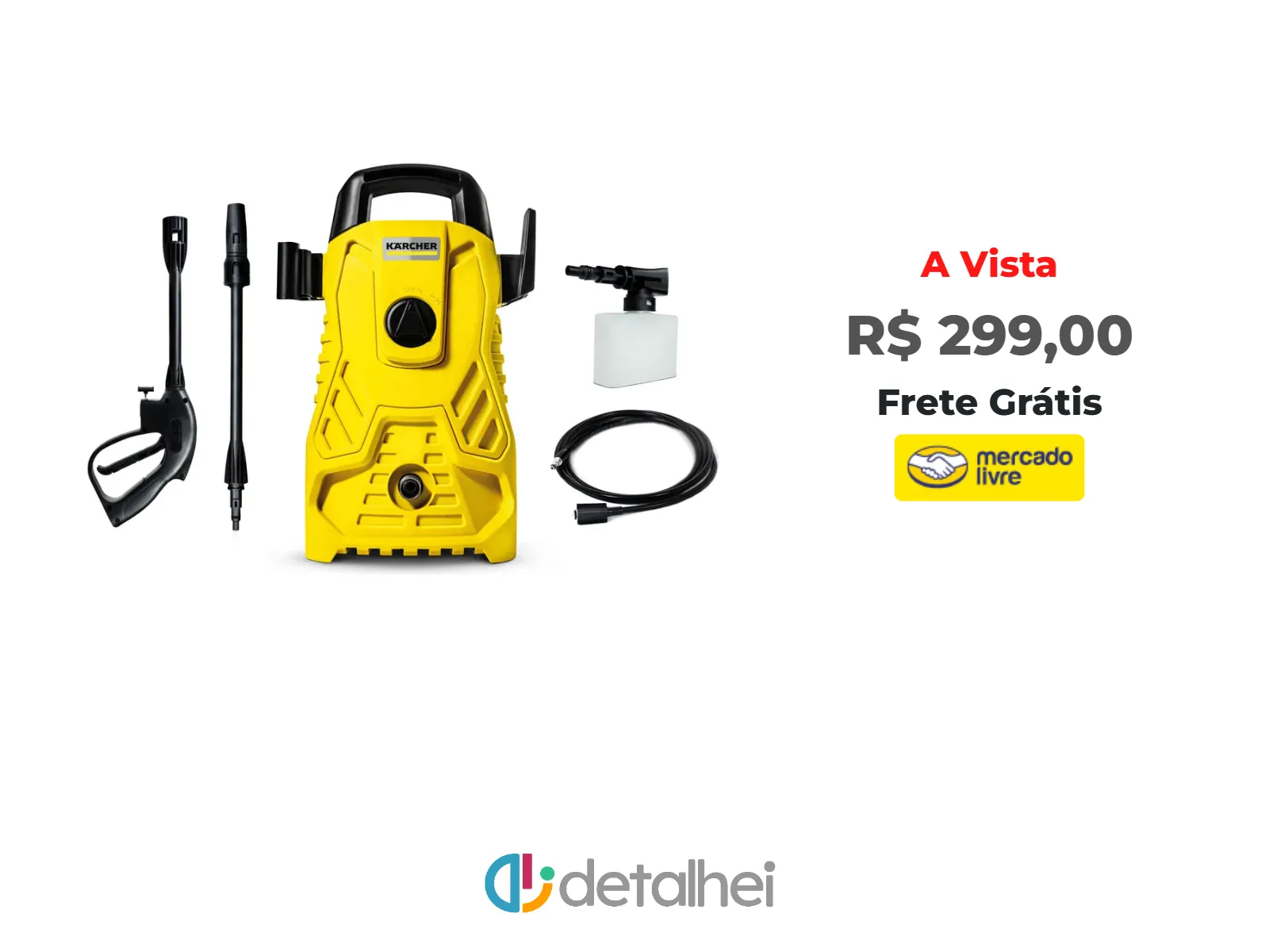 Foto do produto ❗Lavadora de Alta pressão Kärcher Compacta 1500 PSI/Libras 1400W 300L/h<br/>#Mercado Livre: <a href="https://harpy.me/R95TZYHol4gc" target="_blank" rel="nofollow">https://harpy.me/R95TZYHol4gc</a>