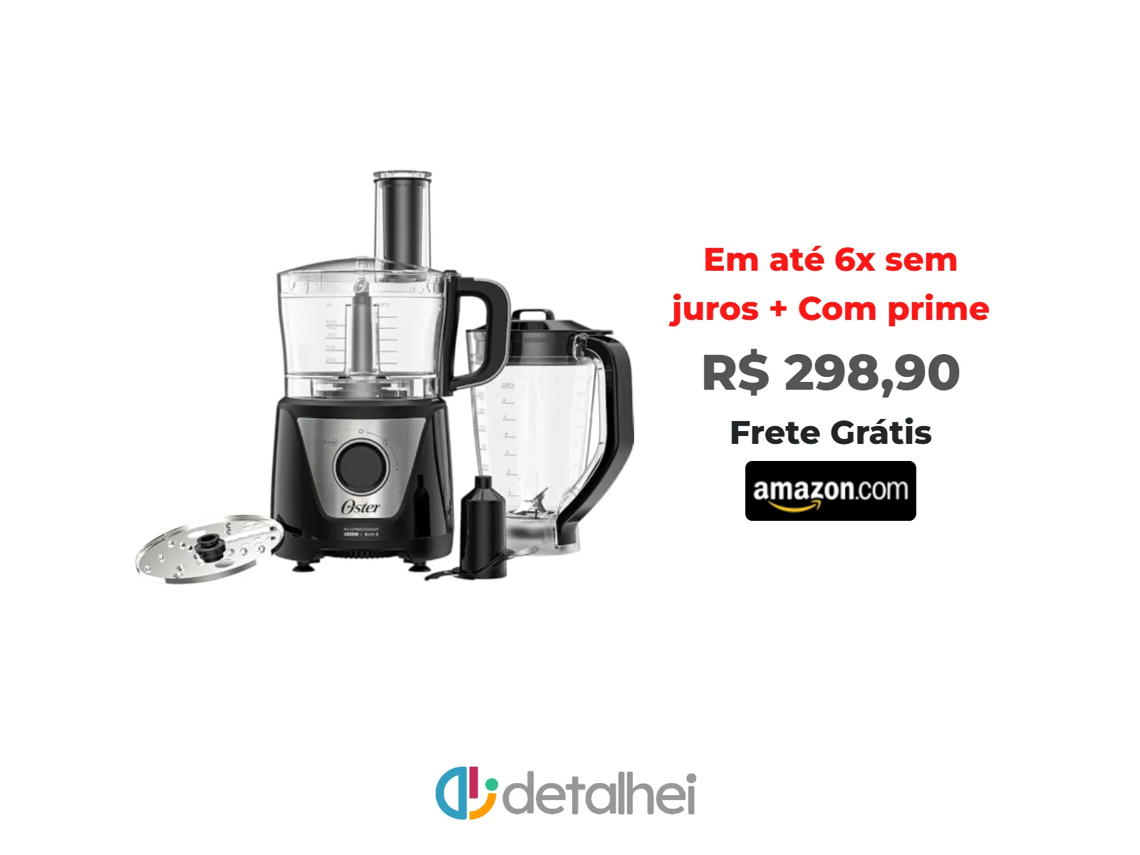 Foto do produto ❗Oster MULTIPROCESSADOR OMPR851 4 EM 1 PRETO, 127V<br/>#Amazon: <a href="https://harpy.me/hSWyiKihXRNg" target="_blank" rel="nofollow">https://harpy.me/hSWyiKihXRNg</a>