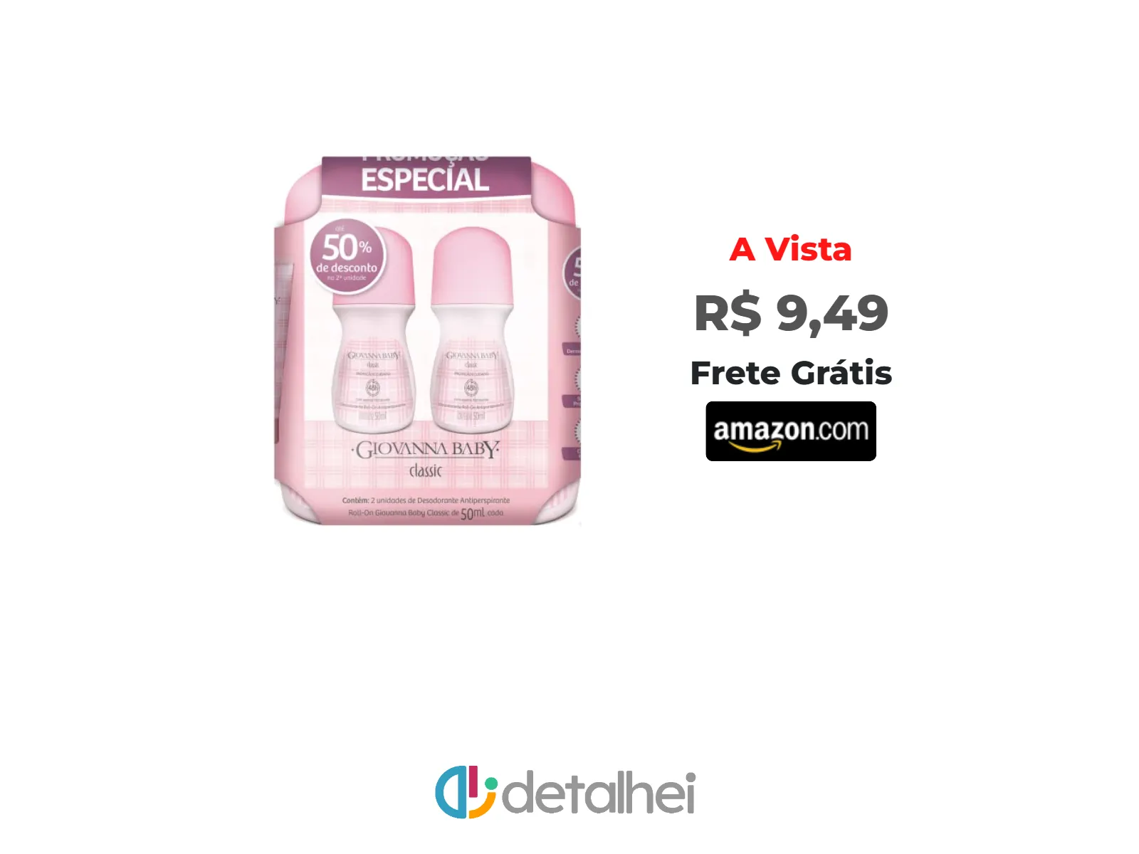 Foto do produto ❗Giovanna Baby - Kit Giovanna Baby Desodorante Roll On Fem C/2 50Ml Classic<br/>#Amazon: <a href="https://harpy.me/BnSrAqyxV-nx" target="_blank" rel="nofollow">https://harpy.me/BnSrAqyxV-nx</a>