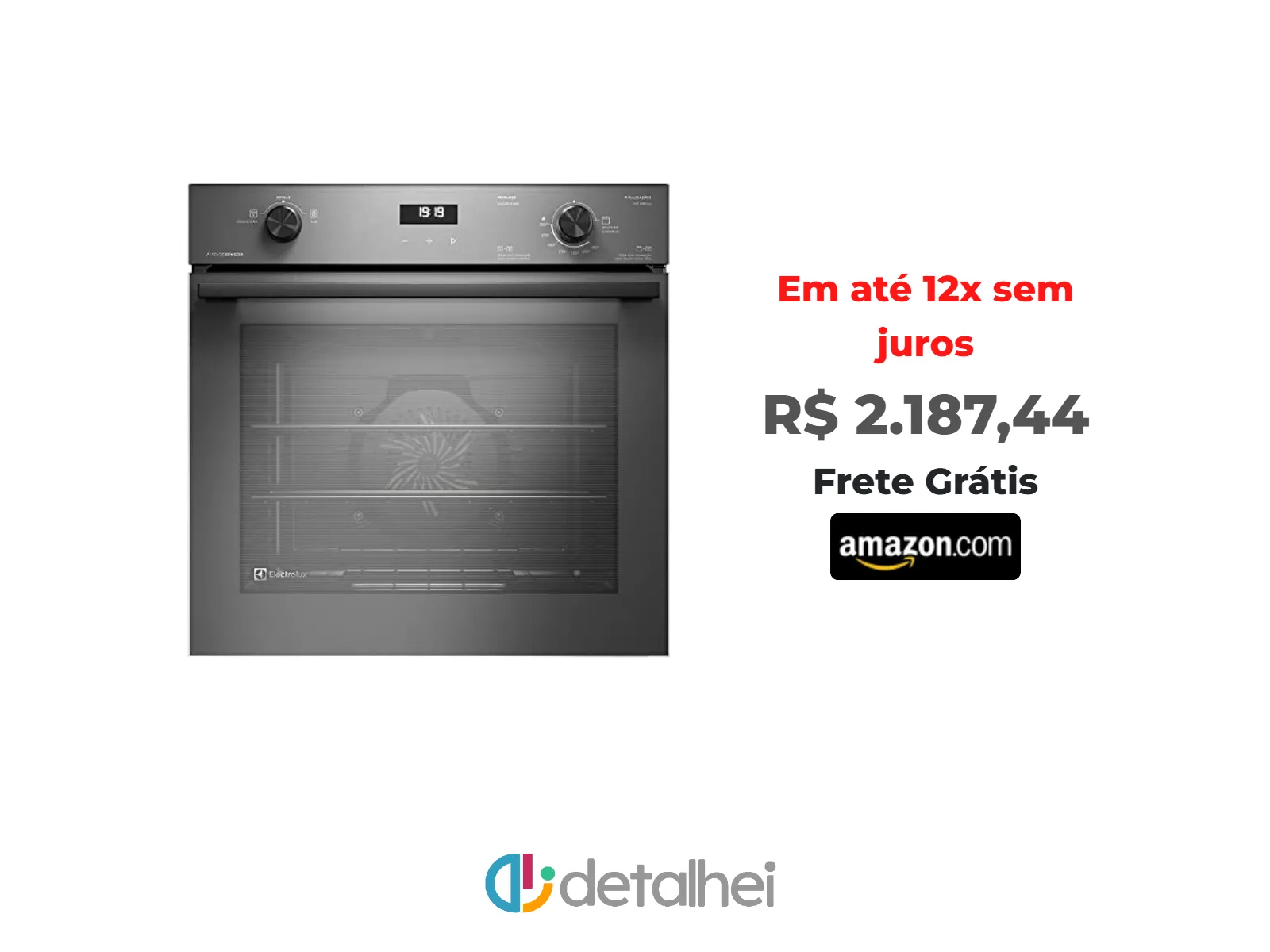 Foto do produto ❗Forno a Gás de Embutir Electrolux 80L Cinza Experience Com FoodSensor OE8GF 220V 50807UBA285<br/>#Amazon: <a href="https://harpy.me/RJXouxZZcU-L" target="_blank" rel="nofollow">https://harpy.me/RJXouxZZcU-L</a>
