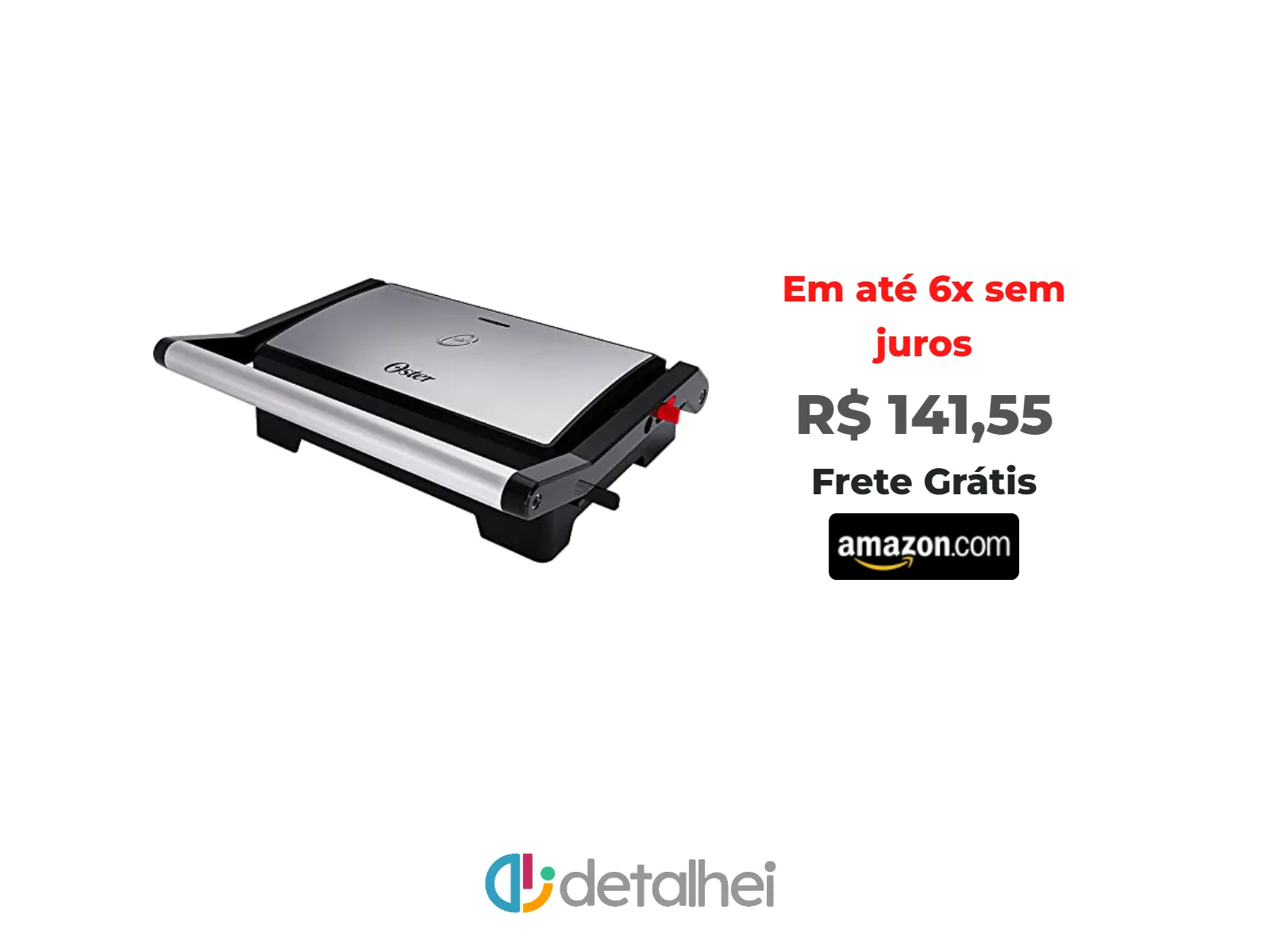 Foto do produto ❗MINI GRILL OSTER 2 em 1, 1000W, 220V, OGRL230<br/>#Amazon: <a href="https://harpy.me/ijI2i8U5lbhf" target="_blank" rel="nofollow">https://harpy.me/ijI2i8U5lbhf</a>