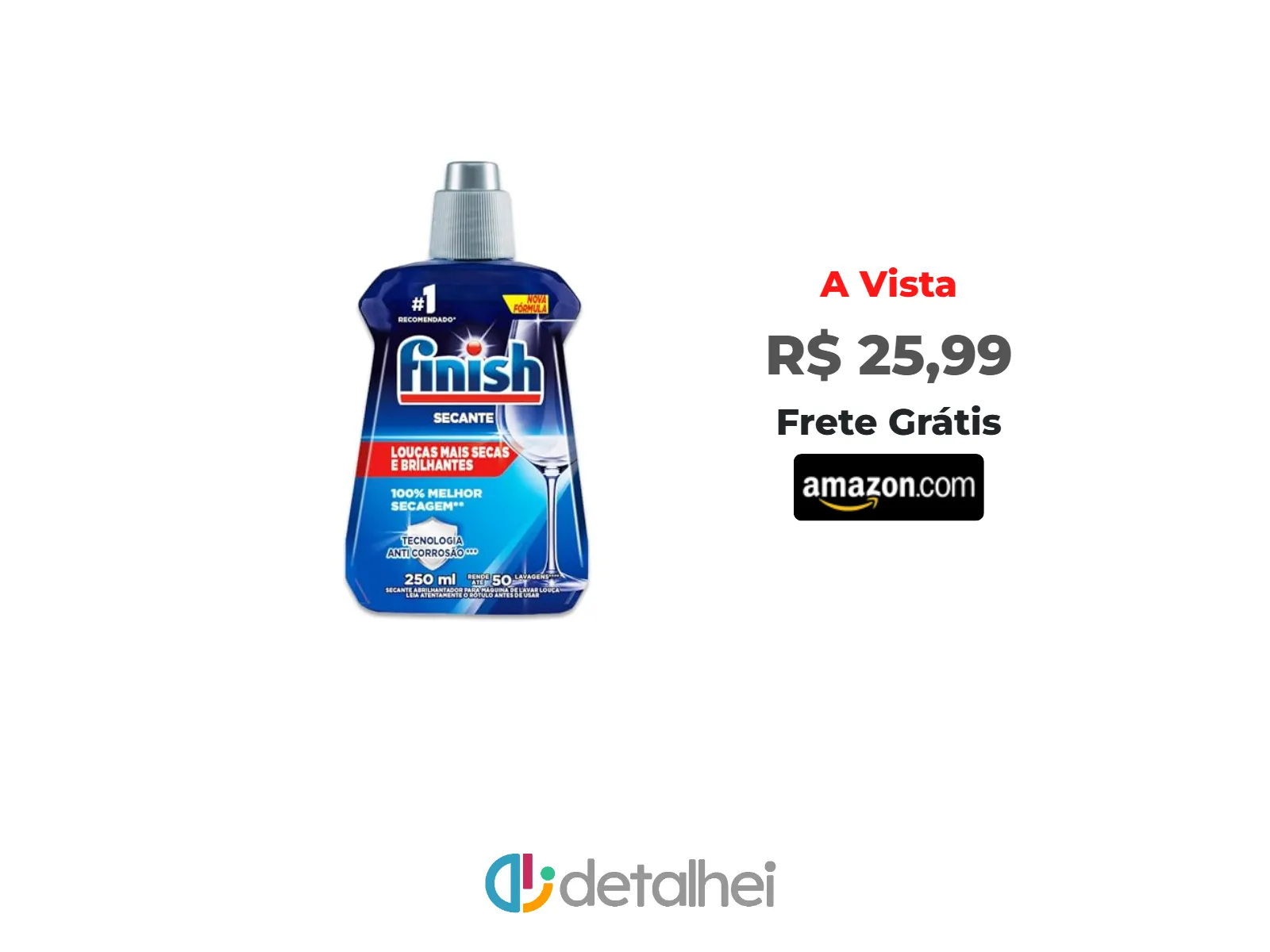 Foto do produto ❗Finish Secante para Lava-Louças e Abrilhantador 250ml<br/>#Amazon: <a href="https://harpy.me/tX7iQCTaJeRm" target="_blank" rel="nofollow">https://harpy.me/tX7iQCTaJeRm</a>