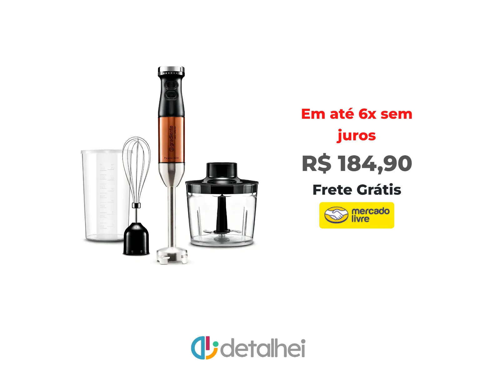 Foto do produto ❗Mixer 3 em 1 Gradiente PGMX402 600W Bronze Preto Inox <br/>#Mercado Livre: <a href="https://harpy.me/0pnwpxLB3fDh" target="_blank" rel="nofollow">https://harpy.me/0pnwpxLB3fDh</a>