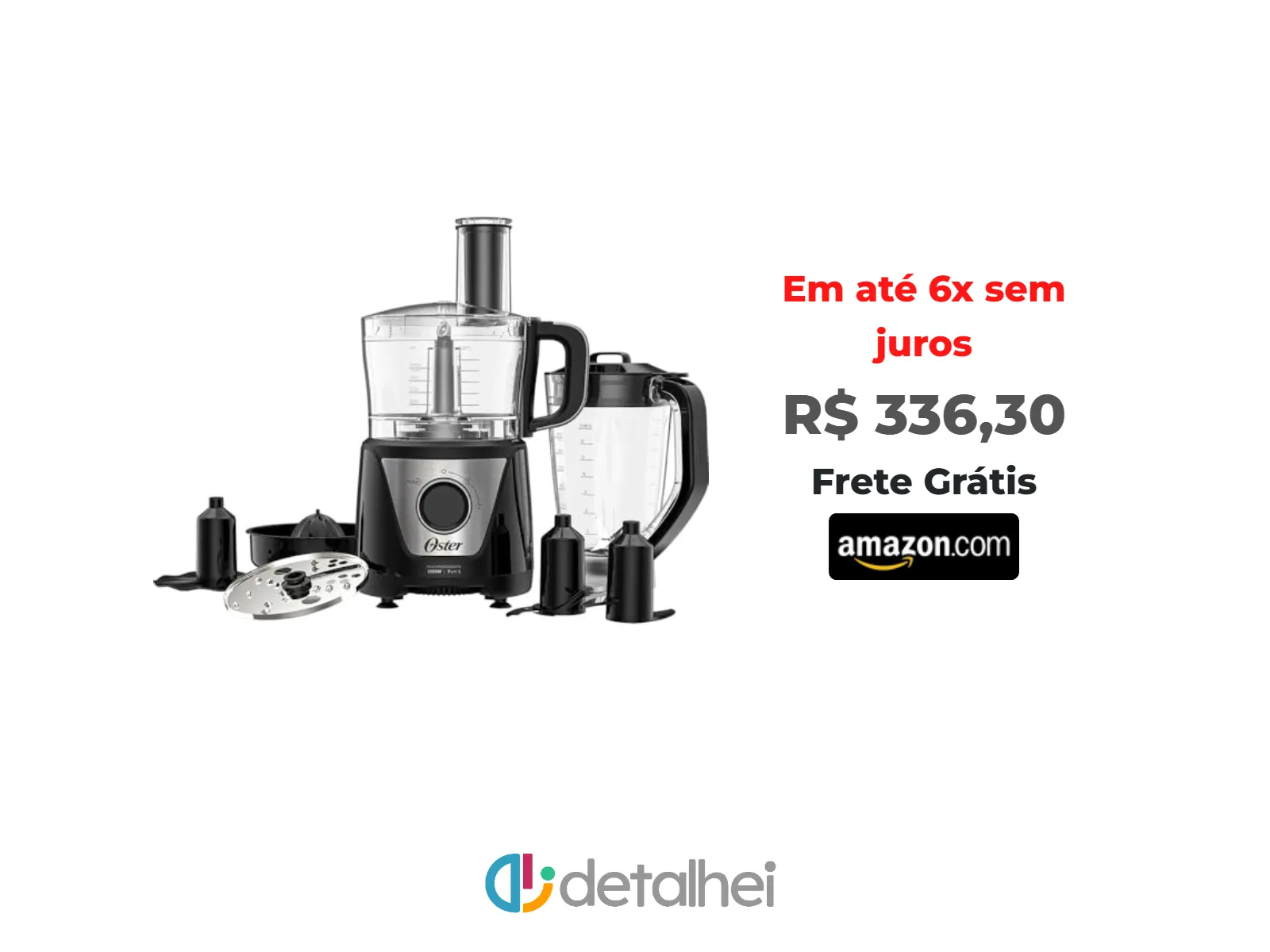 Foto do produto ❗Multiprocessador de Alimentos Black 7 em 1 Oster - 127V<br/>#Amazon: <a href="https://harpy.me/5vW-4tspDudi" target="_blank" rel="nofollow">https://harpy.me/5vW-4tspDudi</a>