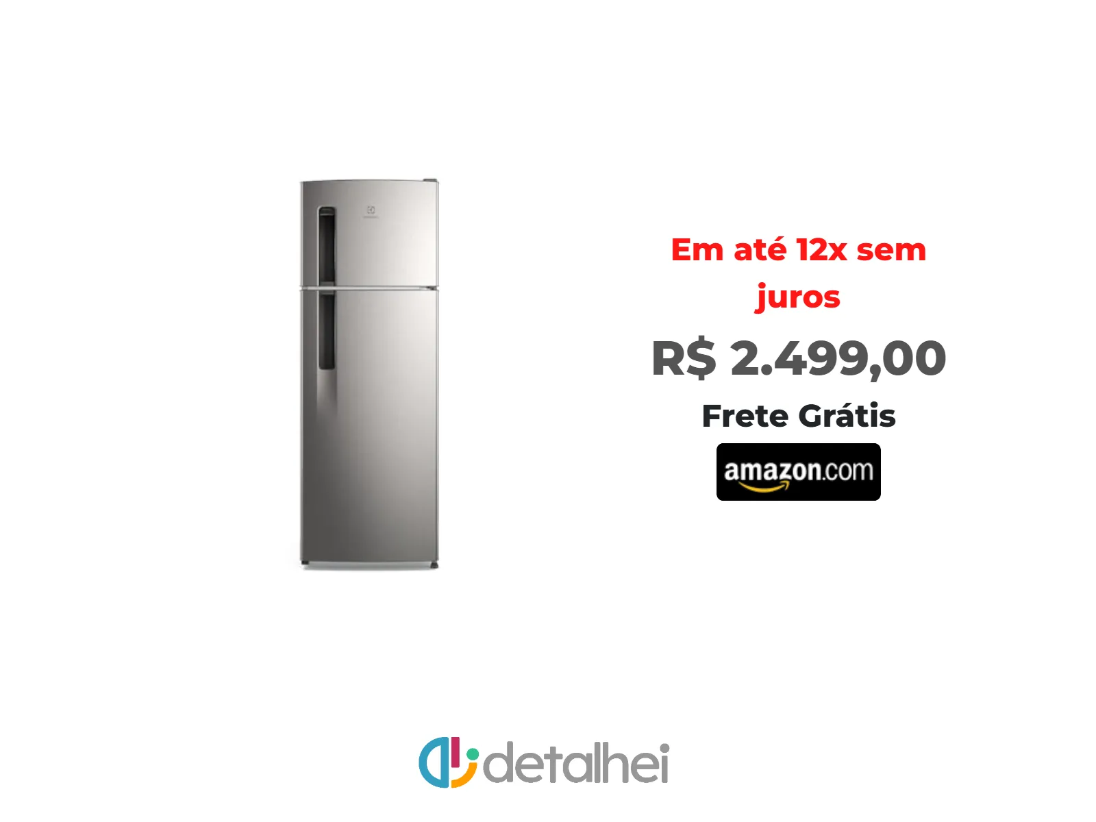 Foto do produto ❗Electrolux Geladeira Electrolux Frost Free 320L Duplex Inox Look (TF38S) 127V<br/>#Amazon: <a href="https://harpy.me/6ivZlYfHJKVO" target="_blank" rel="nofollow">https://harpy.me/6ivZlYfHJKVO</a>