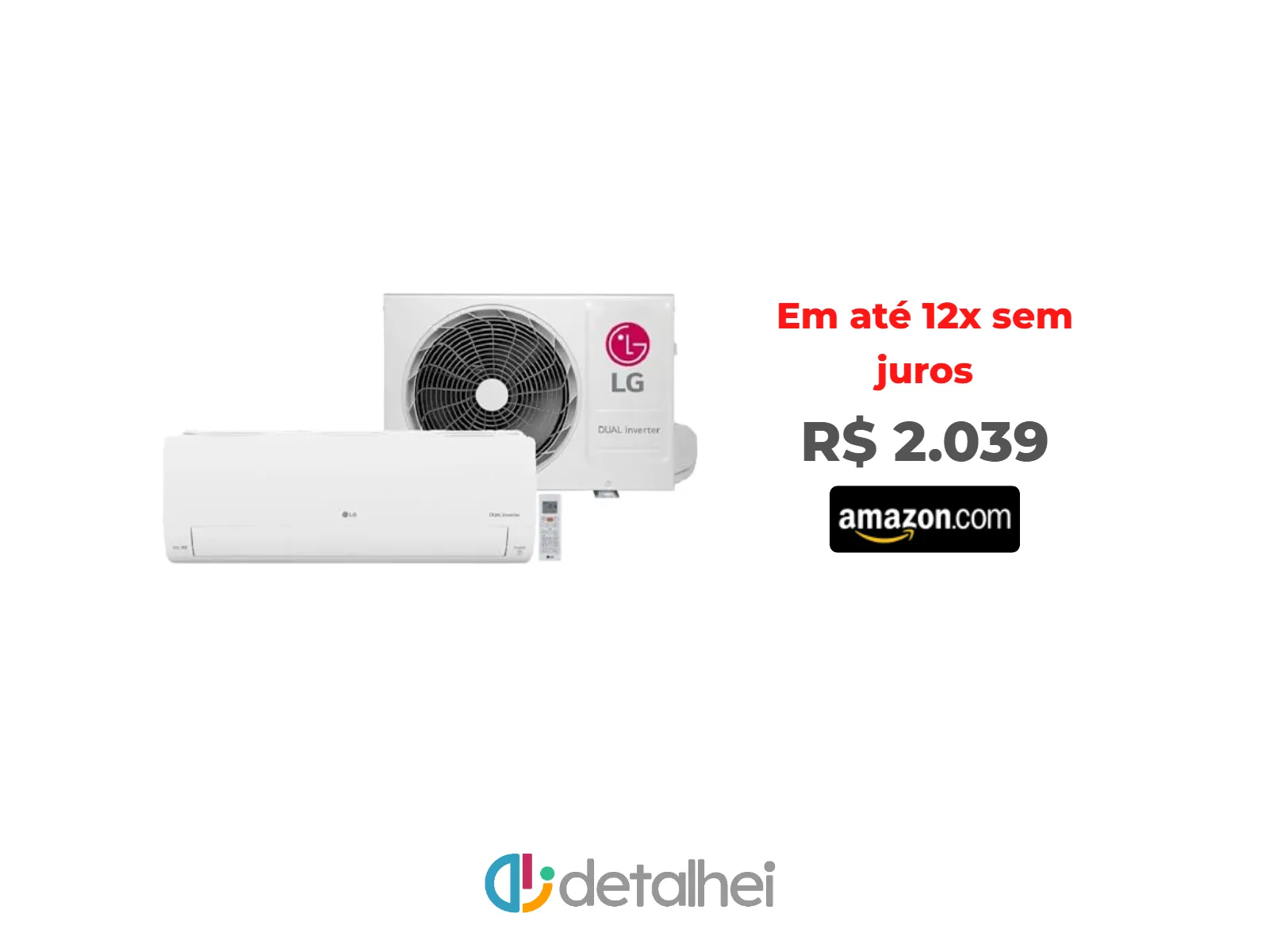 Foto do produto ❗Ar Condicionado Split 12000 Btus Lg Dual Inverter Voice +ia Frio S3nq12ja31l.eb2gam1-220v<br/>#Amazon: <a href="https://harpy.me/zgFbMfVgbz2N" target="_blank" rel="nofollow">https://harpy.me/zgFbMfVgbz2N</a>