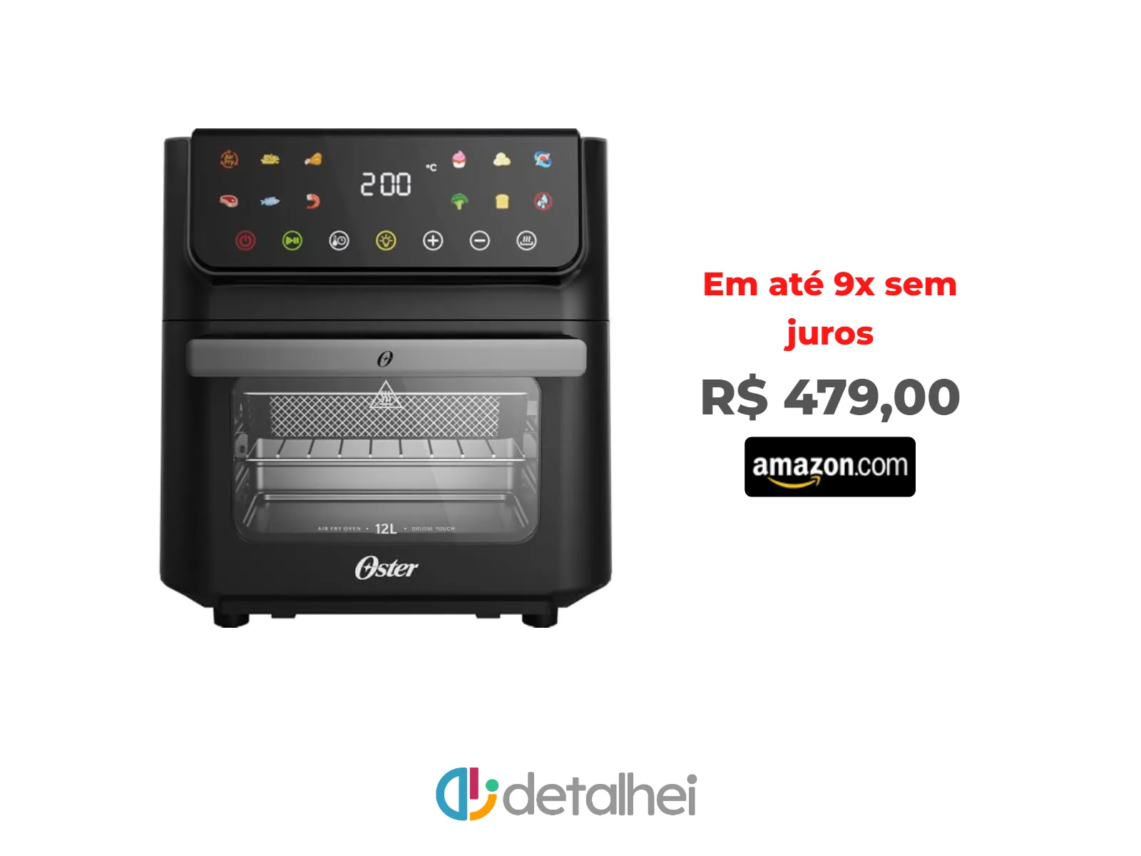 Foto do produto ❗Fritadeira Oven Fryer 12L Oster Multi Touch 3 em 1-220V<br/>#Amazon: <a href="https://harpy.me/urPOzr6pVcU6" target="_blank" rel="nofollow">https://harpy.me/urPOzr6pVcU6</a>