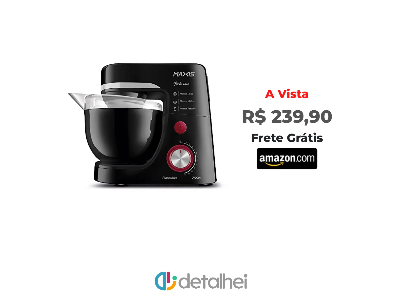 Foto do produto ❗Batedeira Planetária Turbo Mix Maxis - BP-MX-01 BATEDEIRA PLANETARIA BP-MX-01 127V/60HZ<br/>#Amazon: <a href="https://harpy.me/I3ZNXmwbZ21b" target="_blank" rel="nofollow">https://harpy.me/I3ZNXmwbZ21b</a>