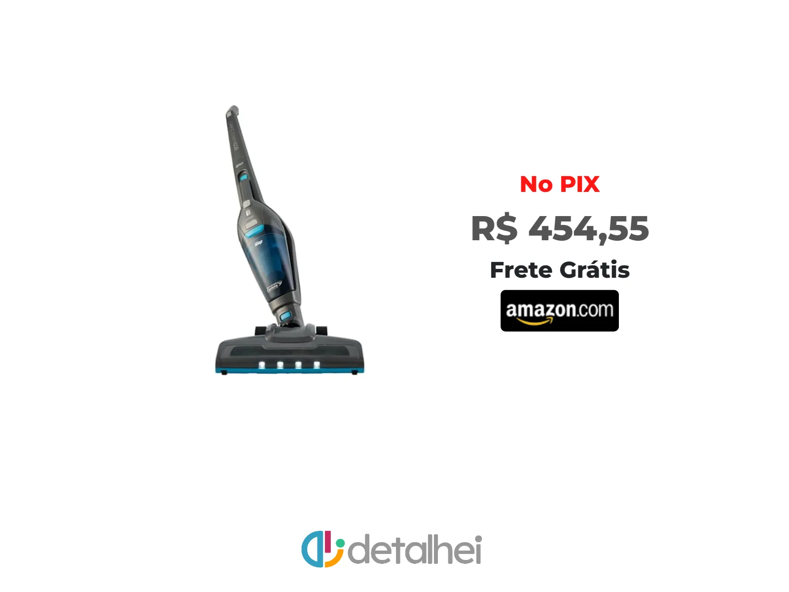 Foto do produto ❗WAP Aspirador de Pó Vertical à Bateria ECO RÁPIDO Autonomia de 40 min, 2 Velocidades, 700ml, Bivolt<br/>#Amazon: <a href="https://harpy.me/WKeobe-HiKkj" target="_blank" rel="nofollow">https://harpy.me/WKeobe-HiKkj</a>