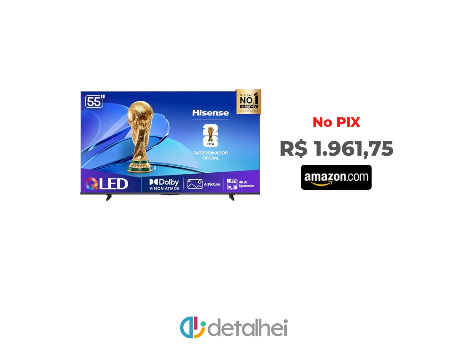 Foto do produto ❗Hisense Smart TV UHD 4K QLED 55" Polegadas 55Q6QV com HDR10+, Dolby Atmos, Sports Mode, Game Mode Plus e Compatível com Alexa<br/>#Amazon: <a href="https://harpy.me/Rud-hpzZJmww" target="_blank" rel="nofollow">https://harpy.me/Rud-hpzZJmww</a>