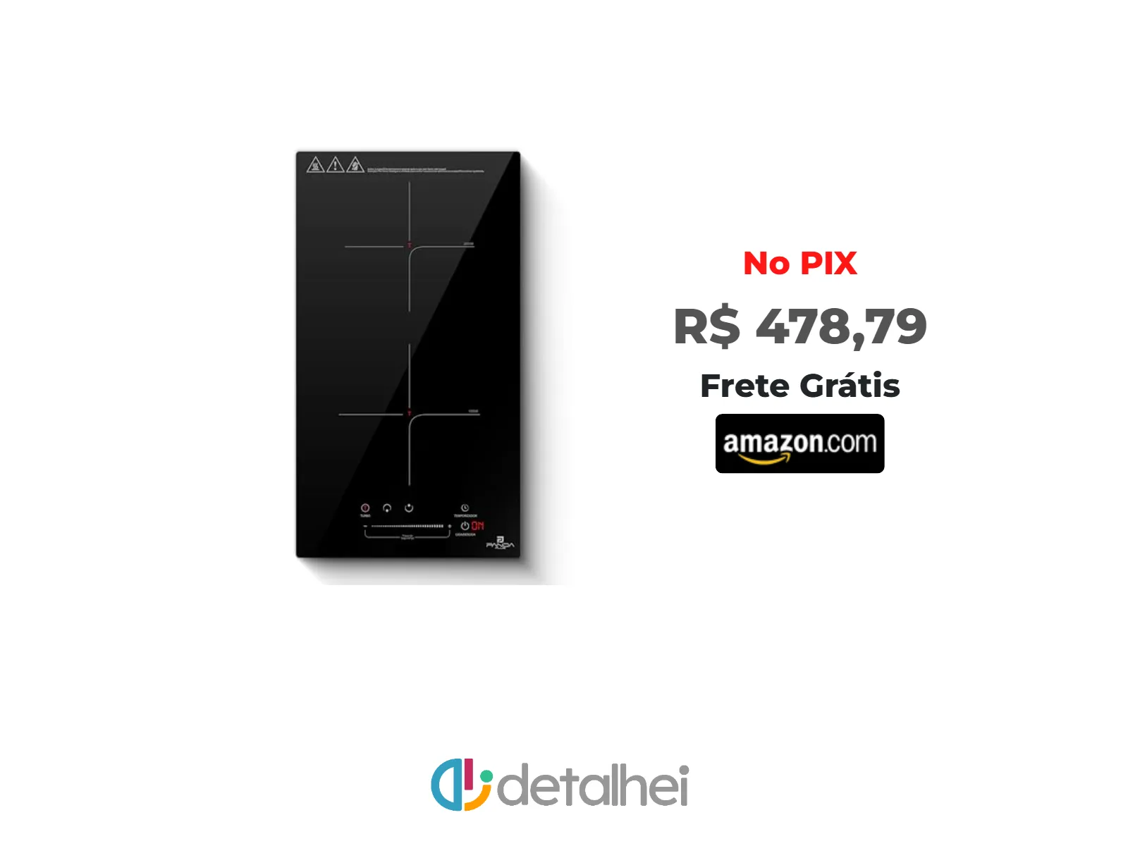 Foto do produto ❗Cooktop Indução 2 Bocas PandaPlus 3500W Preto Turbo 220V Embutir Bancada Vitrocerâmico Touch Trava Segurança<br/>#Amazon: <a href="https://harpy.me/M0KcSCBEZLT6" target="_blank" rel="nofollow">https://harpy.me/M0KcSCBEZLT6</a>