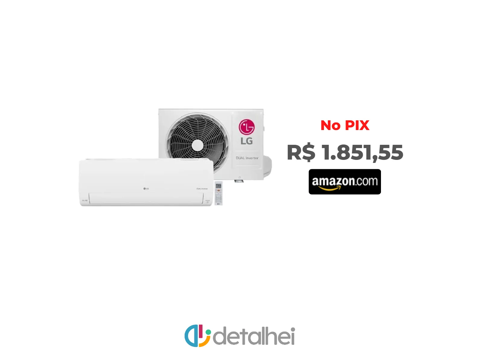 Foto do produto ❗LG Ar Condicionado Split LG Dual Inverter AI Voice 9000 BTU/h Frio S3-Q09AA31F - 220 Volts<br/>#Amazon: <a href="https://harpy.me/3fZP1CWjNk88" target="_blank" rel="nofollow">https://harpy.me/3fZP1CWjNk88</a>