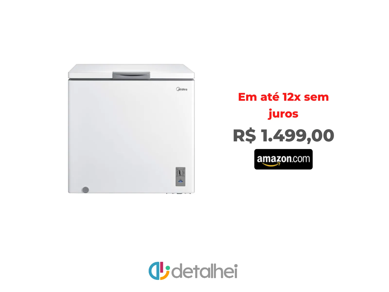 Foto do produto ❗Freezer Horizontal 142L Inverter Bivolt Branco Midea<br/>#Amazon: <a href="https://harpy.me/OKbH7PnsY27E" target="_blank" rel="nofollow">https://harpy.me/OKbH7PnsY27E</a>