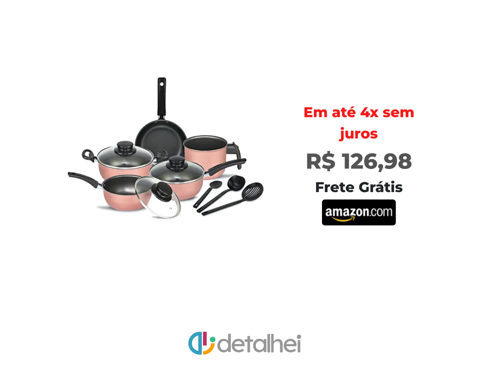 Foto do produto ❗Jogo de Panelas Elegan com Tampa Vidro 8 Peças- Rosa<br/>#Amazon: <a href="https://harpy.me/-9fTTRsdBVP0" target="_blank" rel="nofollow">https://harpy.me/-9fTTRsdBVP0</a>