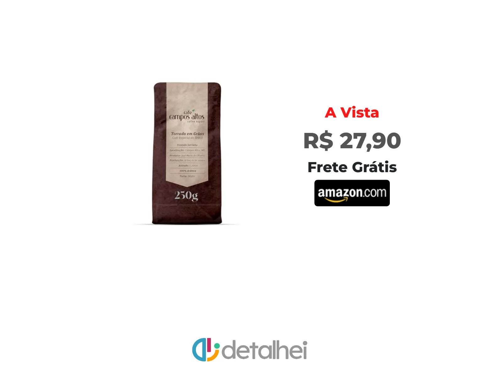 Foto do produto ❗Café Campos Altos, Café Especial Torrado e Moído, 250g<br/>#Amazon: <a href="https://harpy.me/XKipzJ27X6lA" target="_blank" rel="nofollow">https://harpy.me/XKipzJ27X6lA</a>