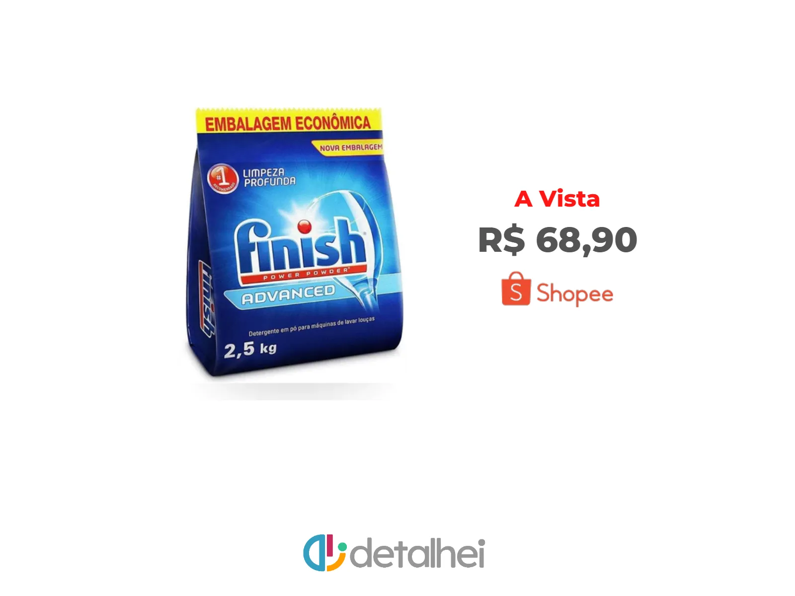 Foto do produto ❗Detergente Em Pó Finish Para Lava Louças 2,5kg Limpeza Profunda<br/>#Shopee: <a href="https://harpy.me/hyY77M67wjr5" target="_blank" rel="nofollow">https://harpy.me/hyY77M67wjr5</a>